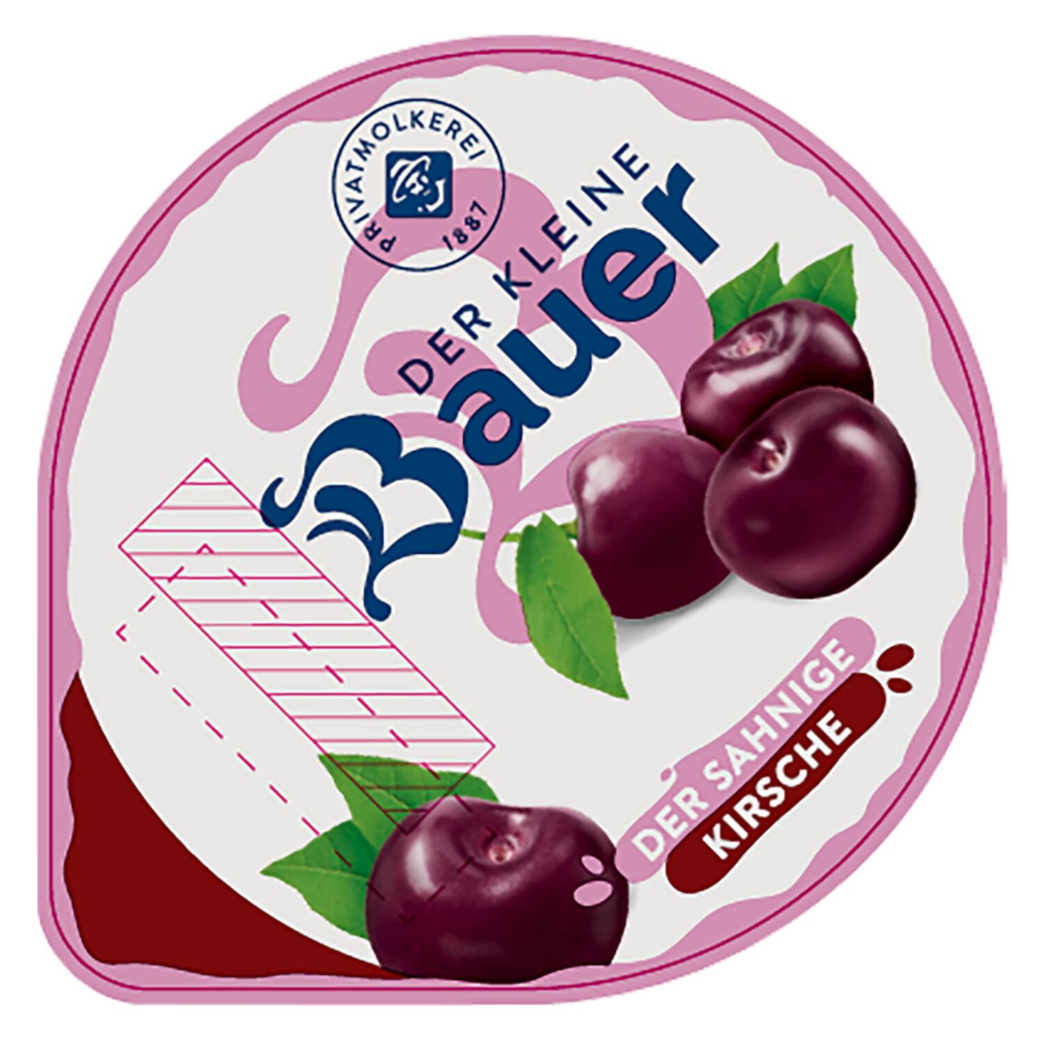 Bauer roomyoghurt vruchten assorti met 4 smaken 20x150g