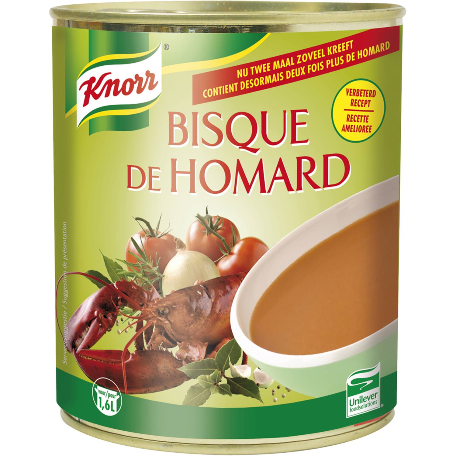 Knorr kreeftensoep 0,8kg