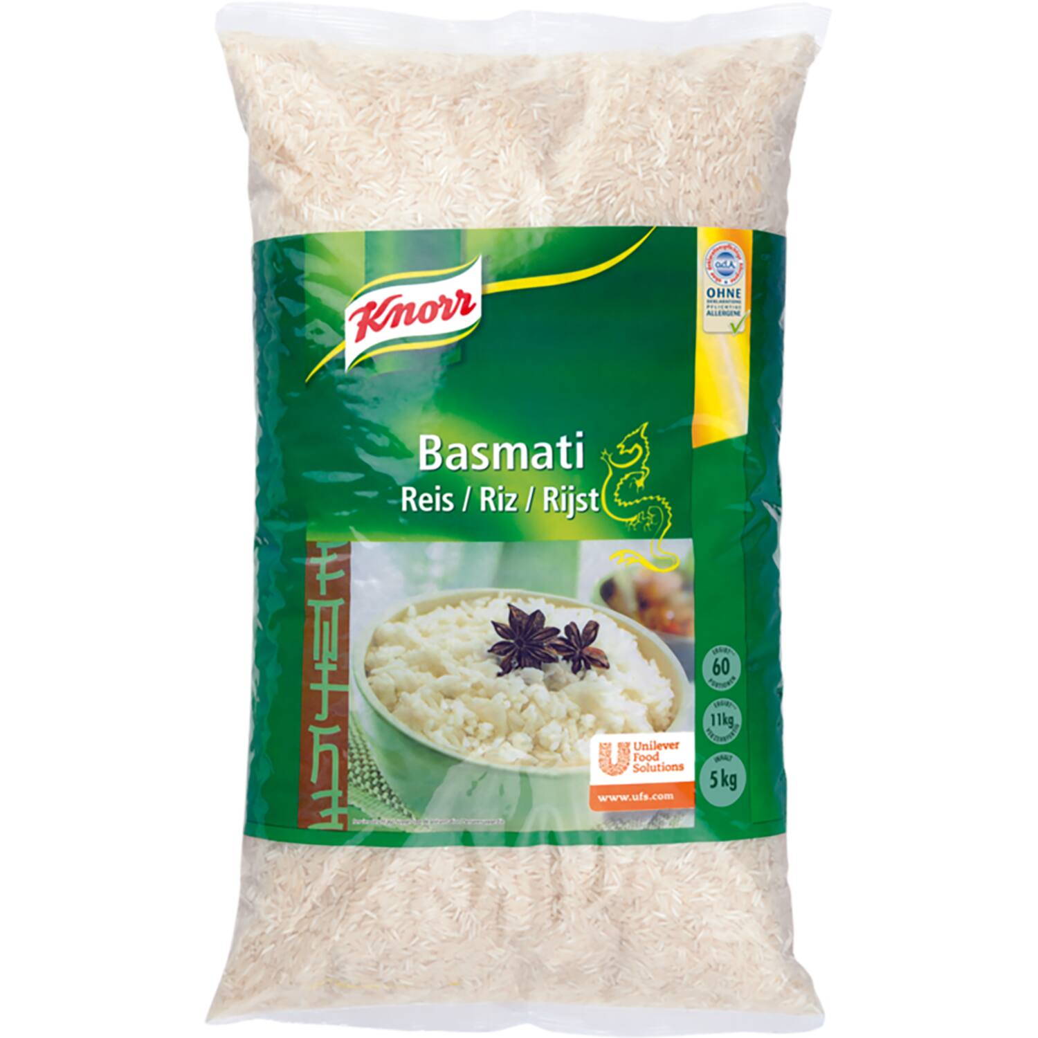Knorr basmati rijst 5kg