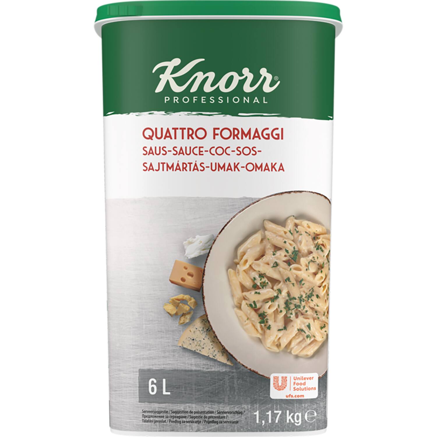 Knorr Quattro formaggi saus 1,17kg