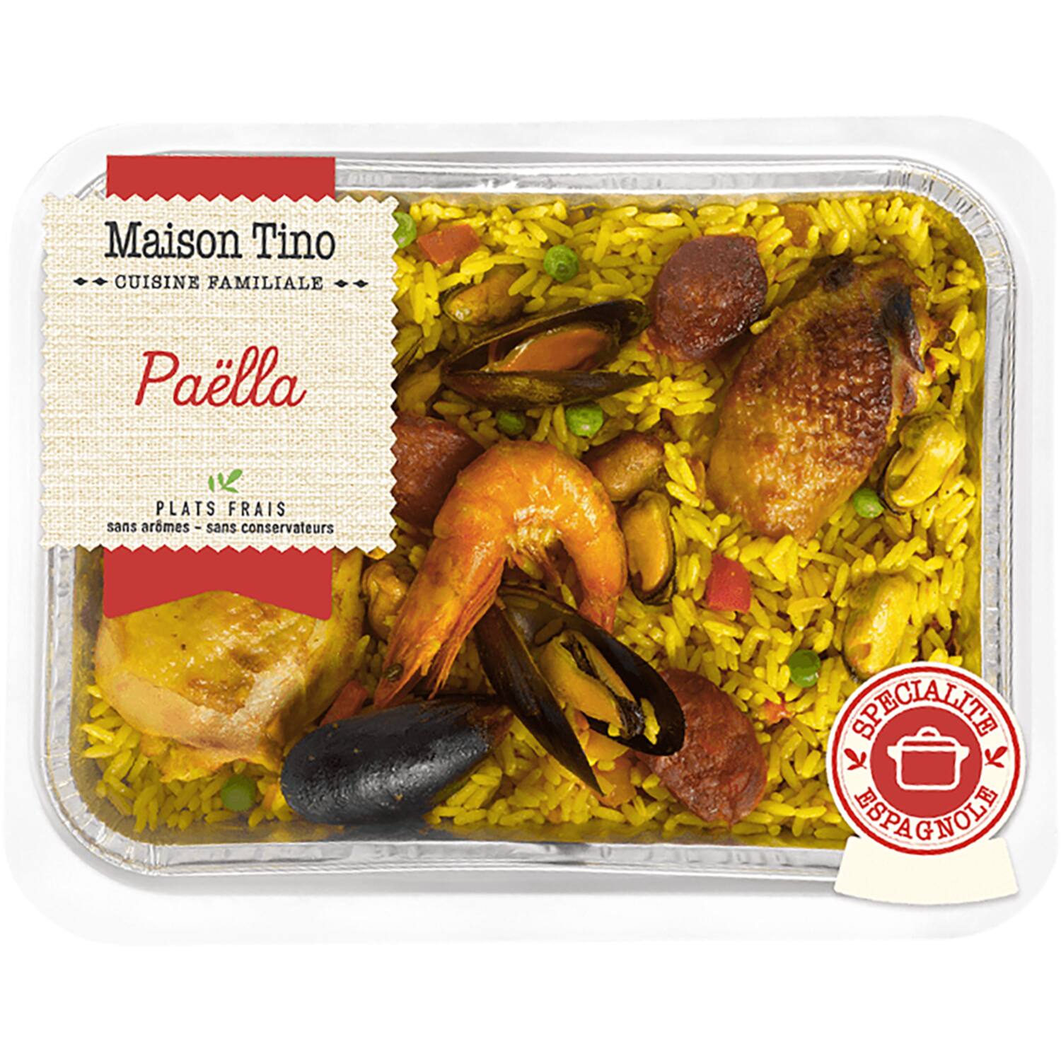 Maison Tino paëlla valenciana 3kg