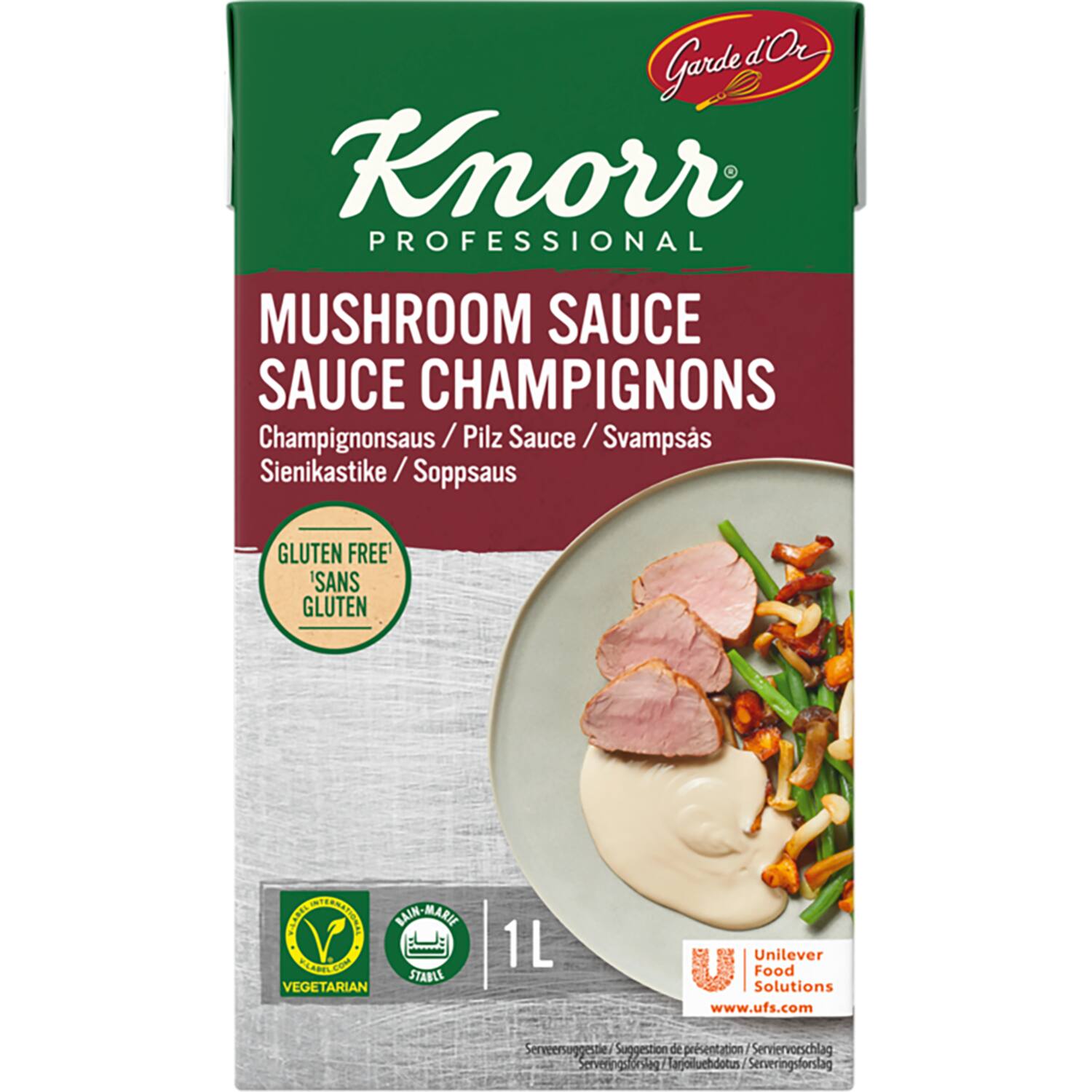 Knorr Garde d’Or champignonsaus 1l