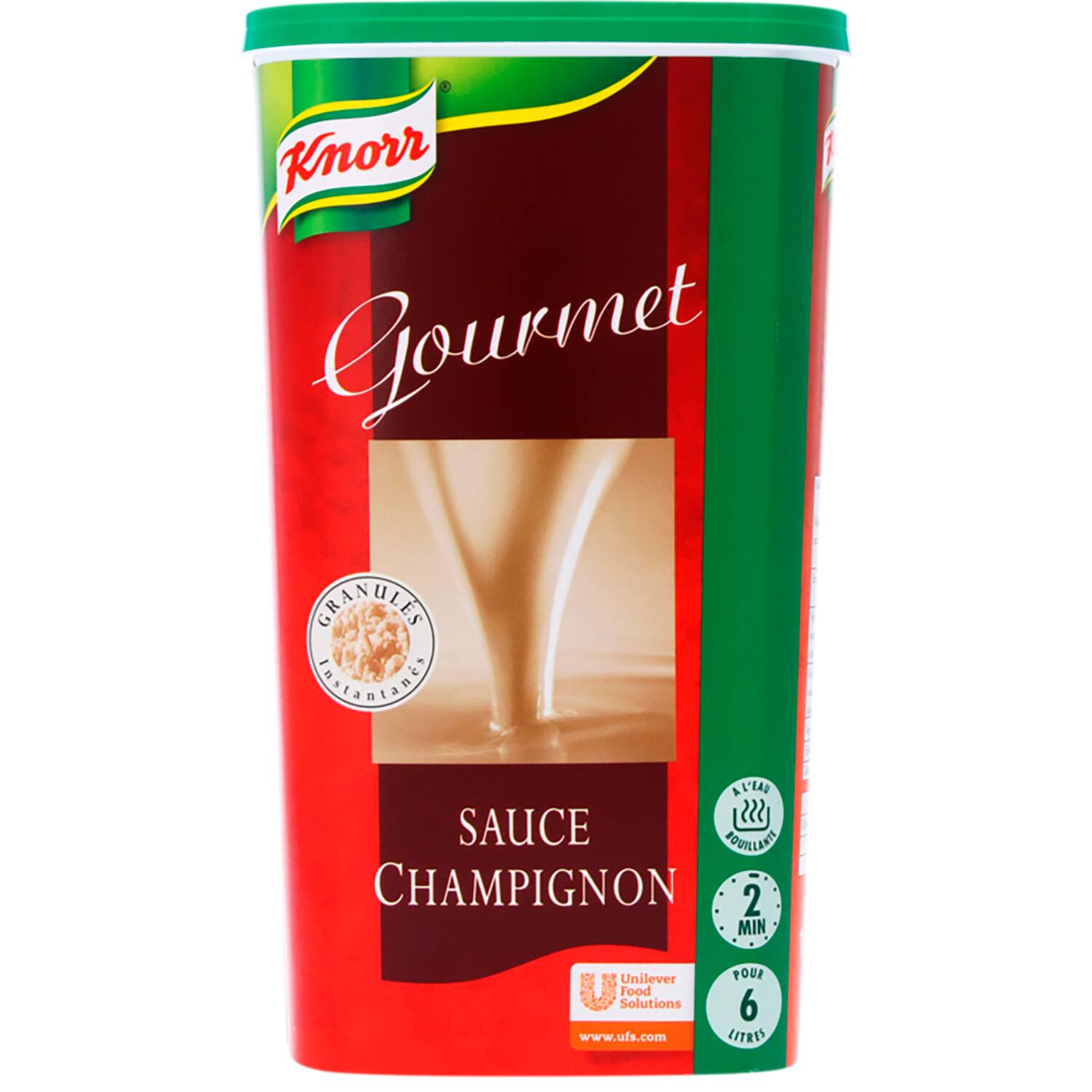 Knorr champignon gourmet saus 1,08kg