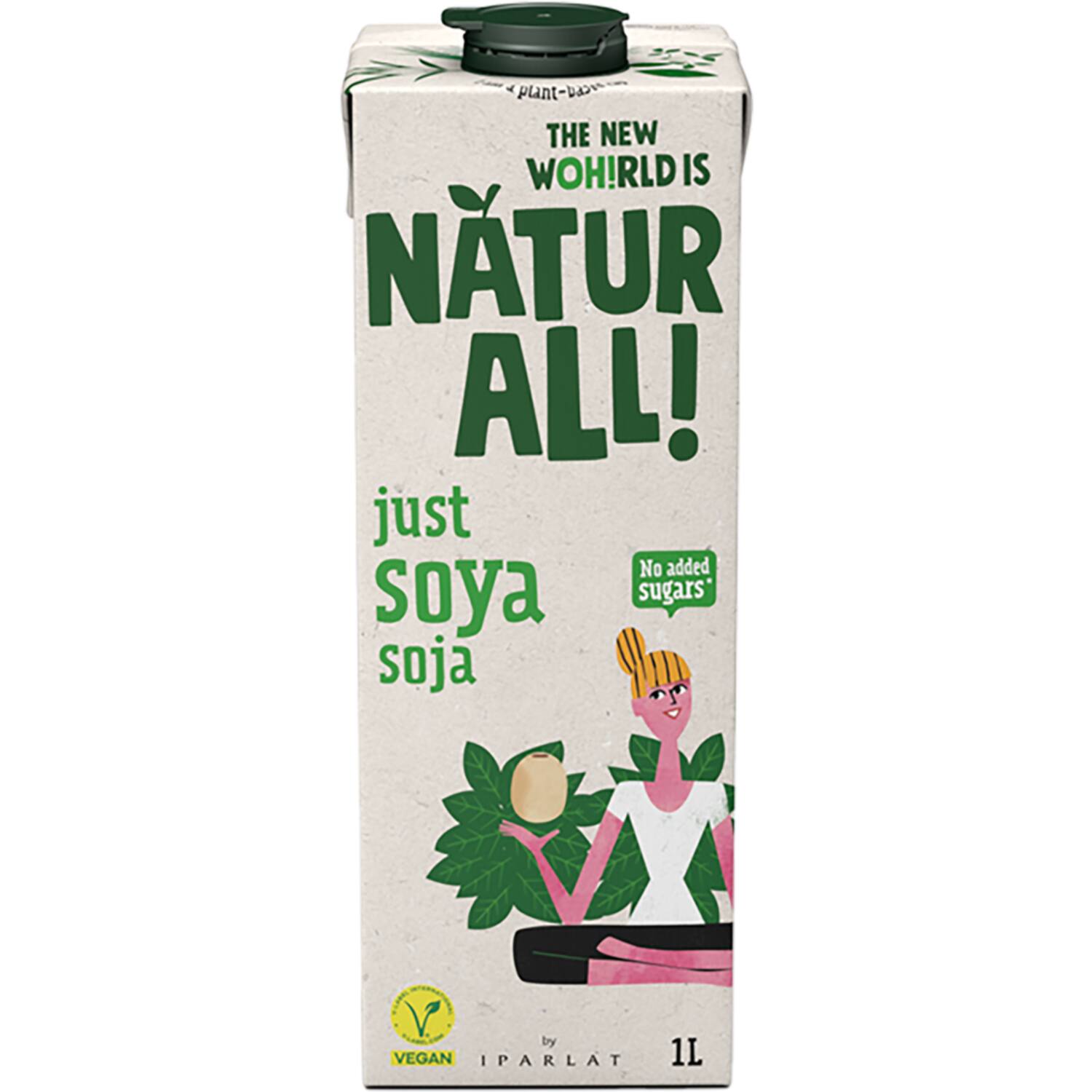 Natur all! Just soya 6x1L