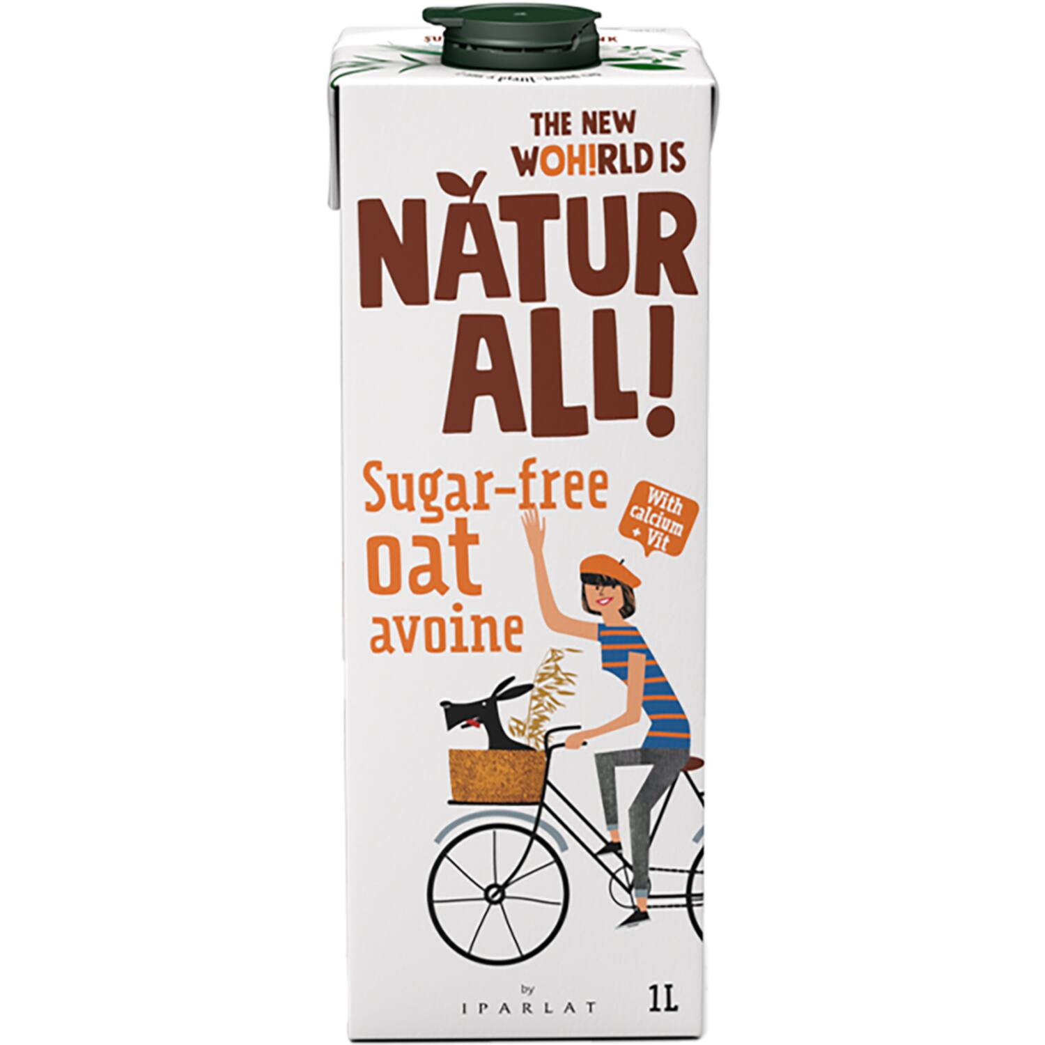 Natur all! Sugar free oat 6x1L