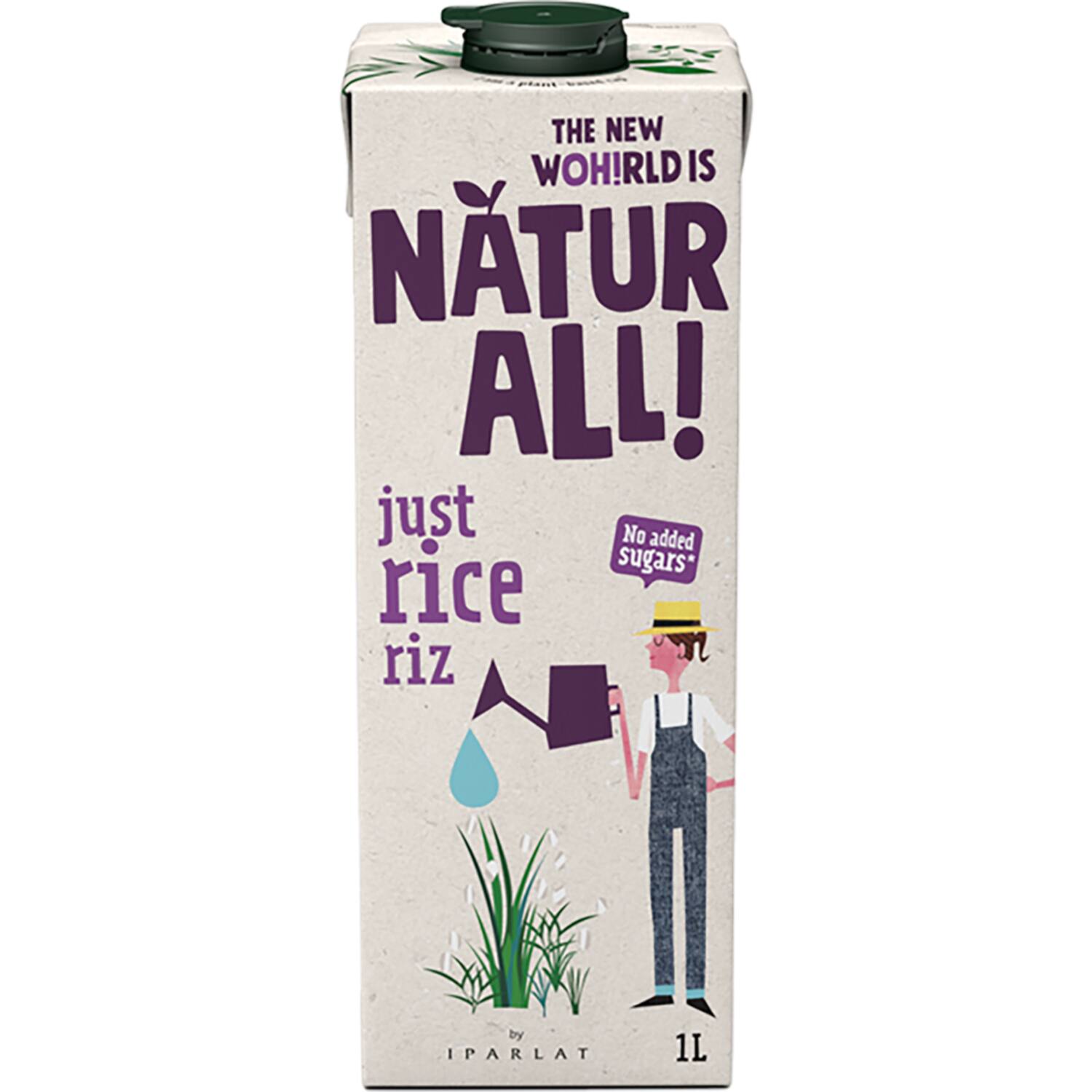 Natur all! Just rice 6x1L