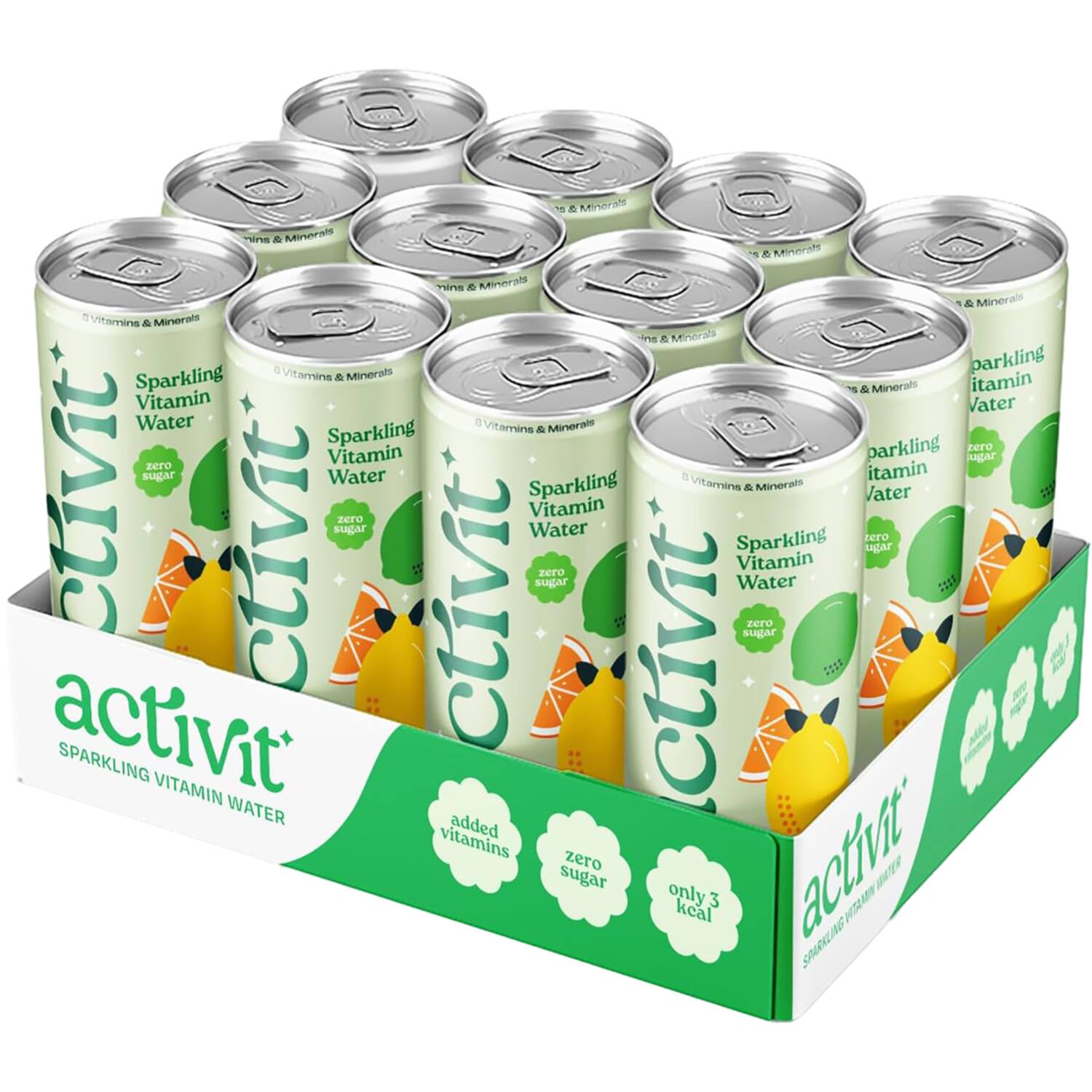 Activit citroen & limoen 12x330ml