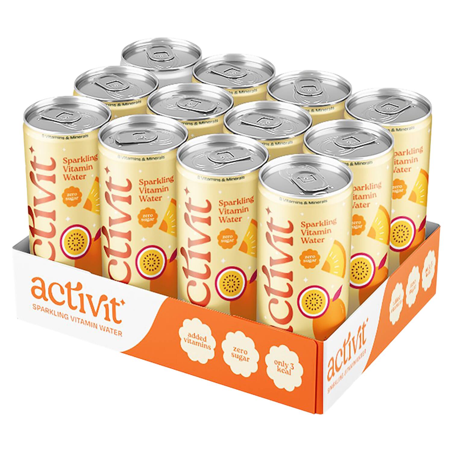 Activit mango-passievrucht 12x330ml