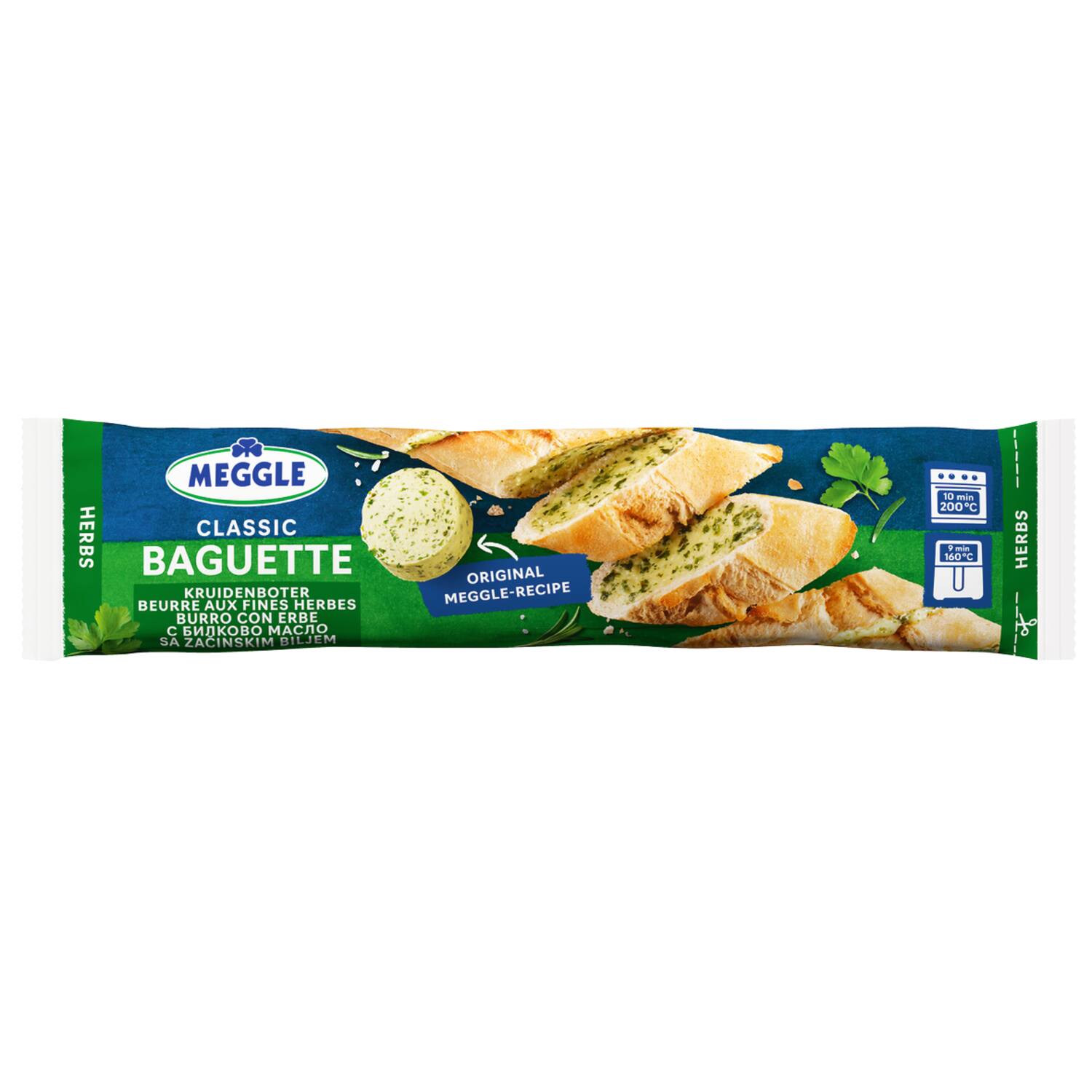 Meggle baguette kruidenboter 9x160g