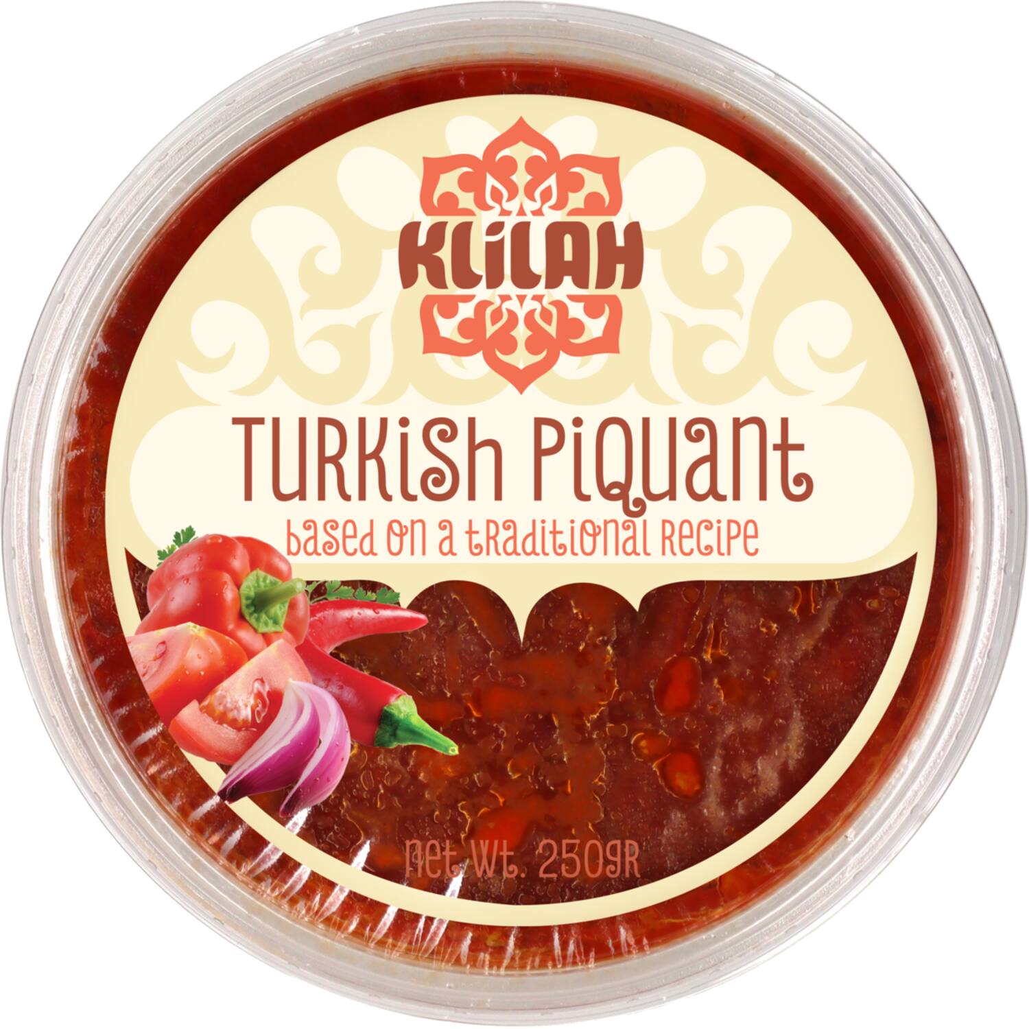 Klilah tomaat Turkse stijl pikant 12x250g
