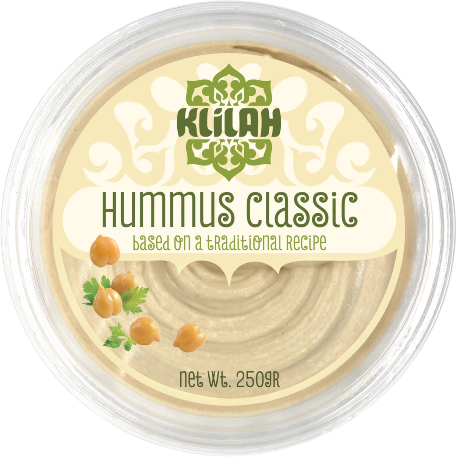 Klilah hummus klassiek 12x250g