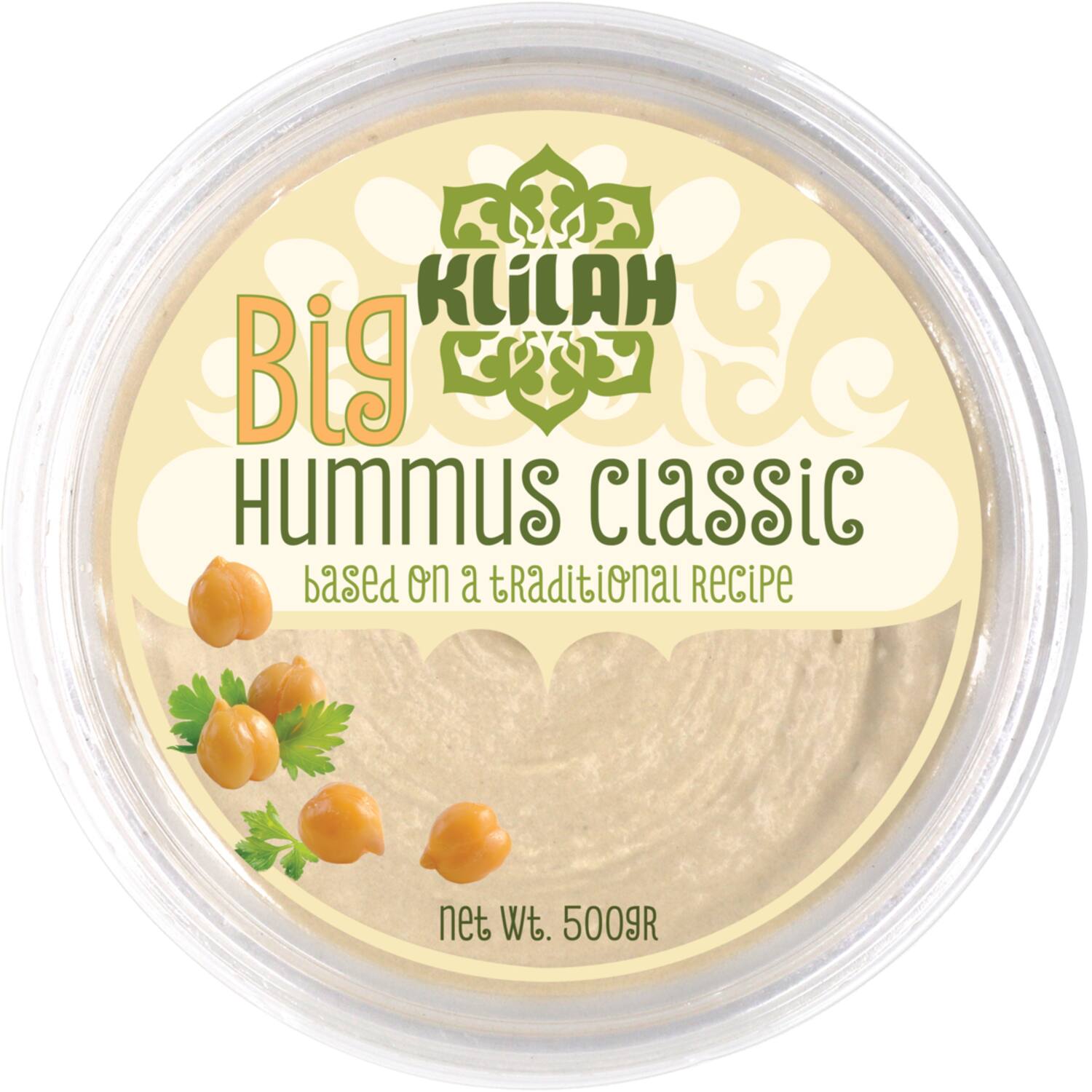 Klilah hummus klassiek 12x500g