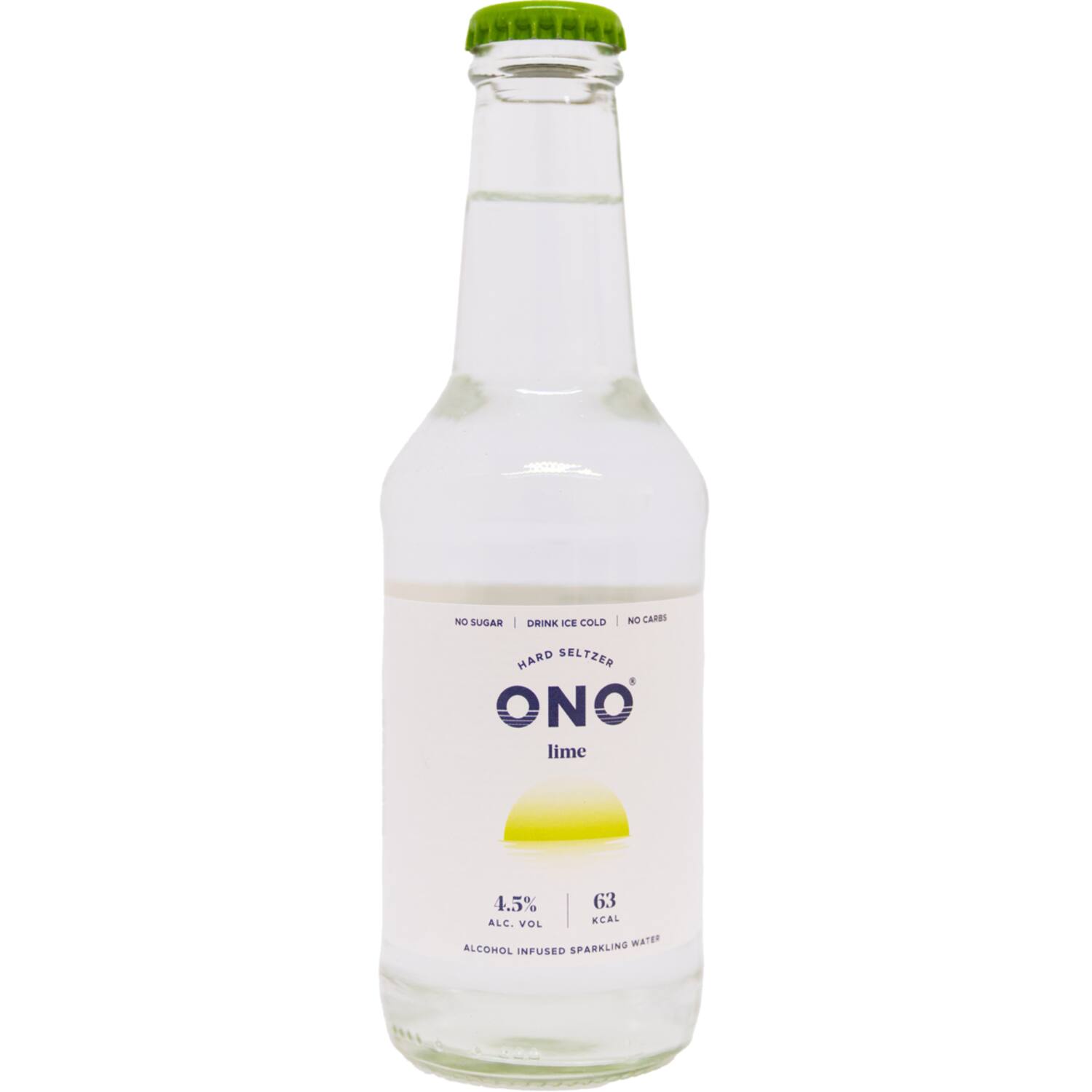ONO hardSeltzer limoen fles 12x250ml