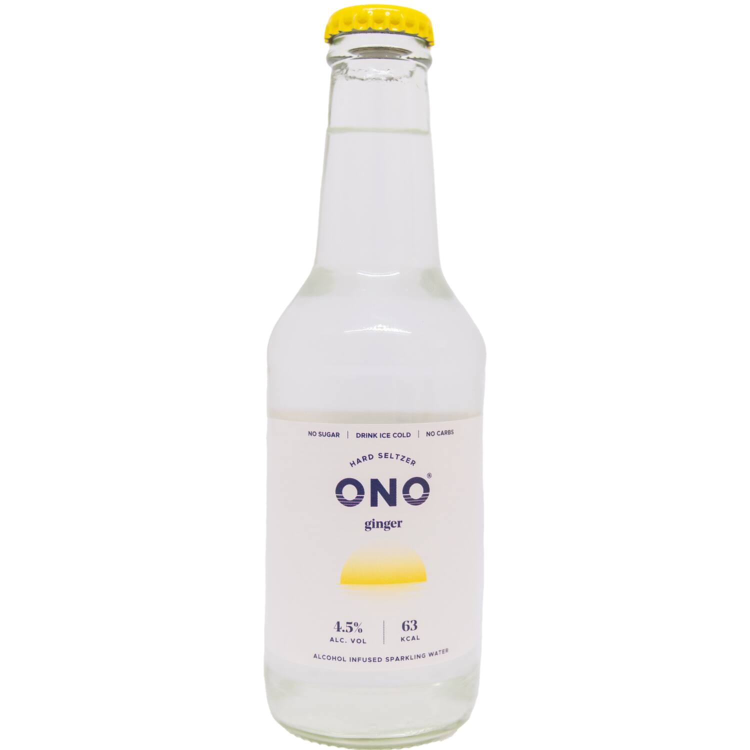 ONO hardSeltzer gember fles 12x250ml