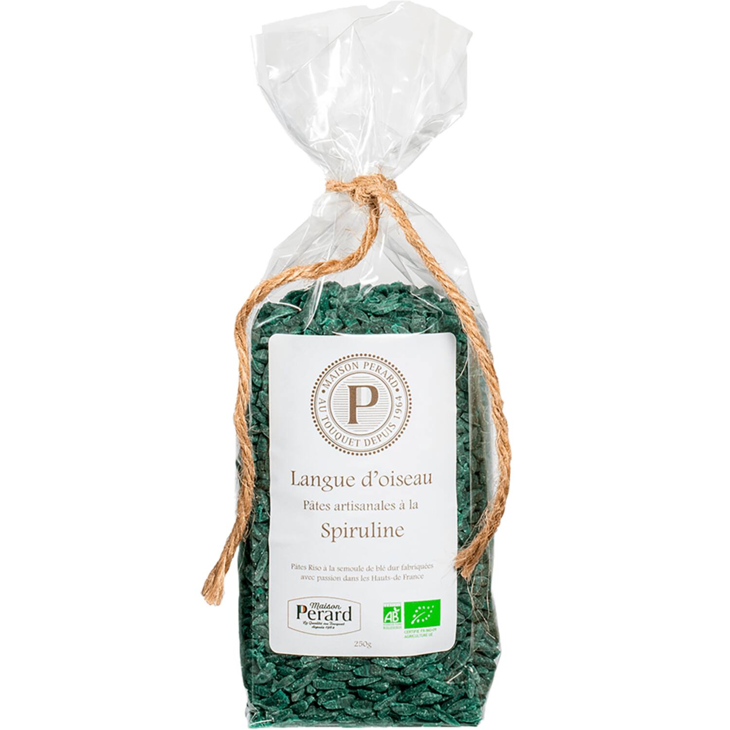 Maison Perard pasta spirulina 6x250g