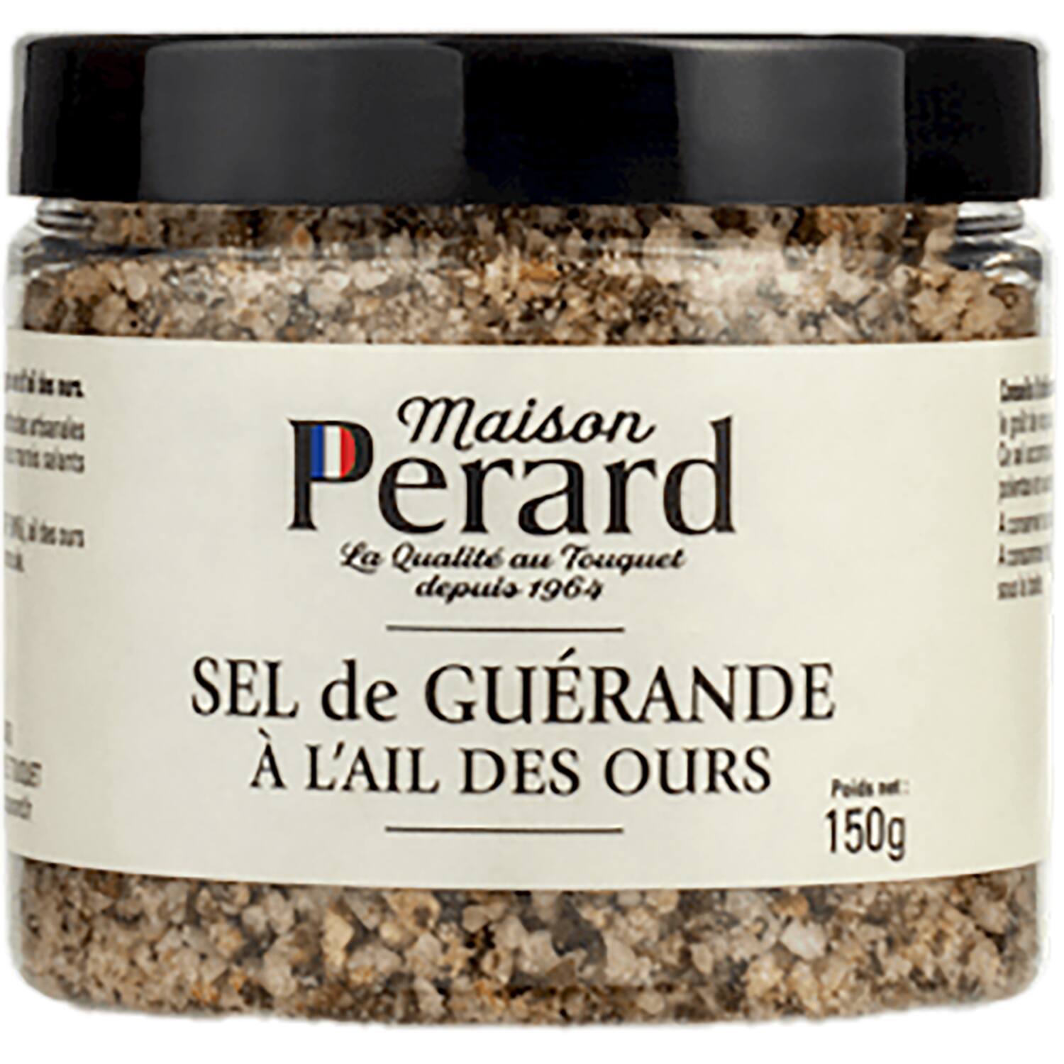 Maison Perard zeezout met wilde knoflook 6x150g