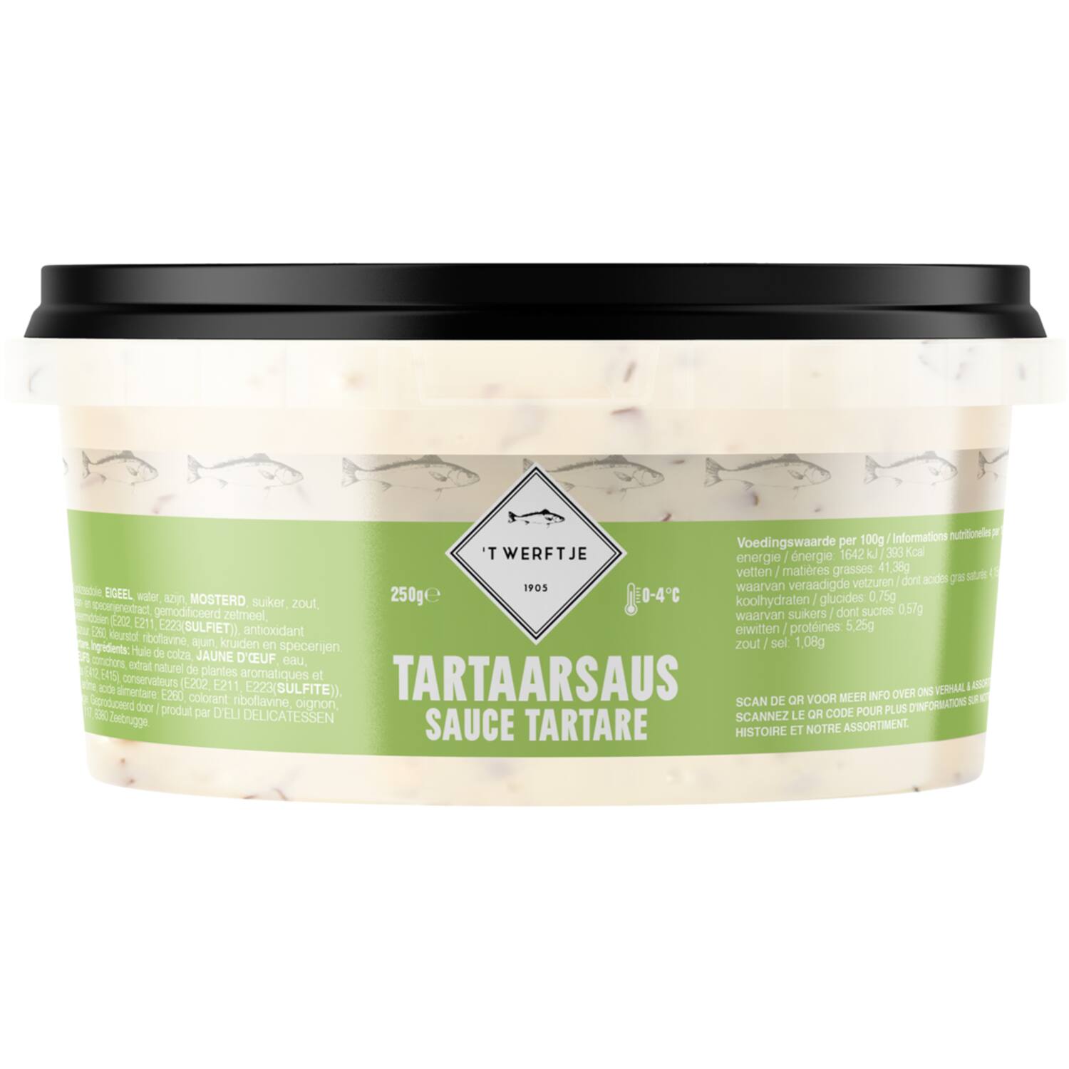 't Werftje tartaarsaus huisgemaakt 12x250g