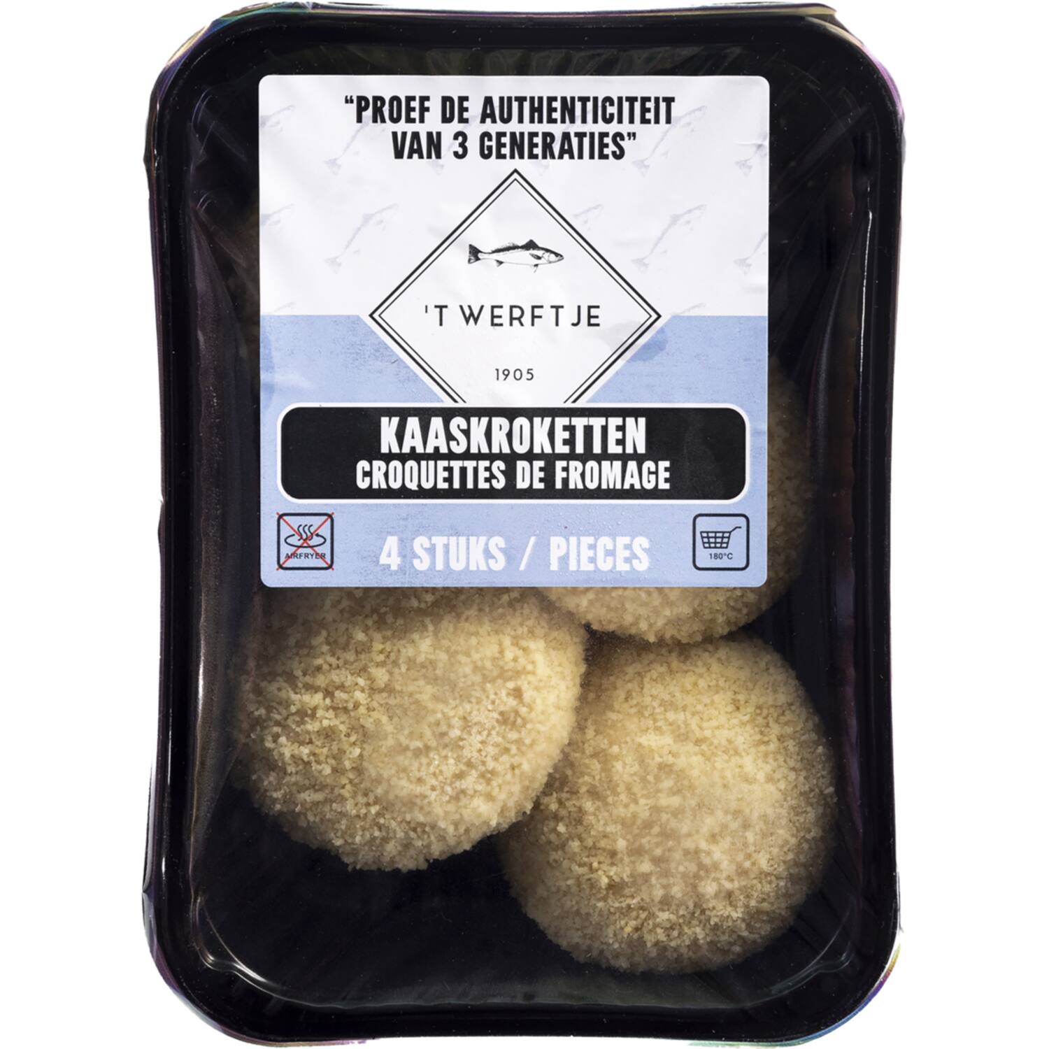 't Werftje kaaskroketten vers 4x75g