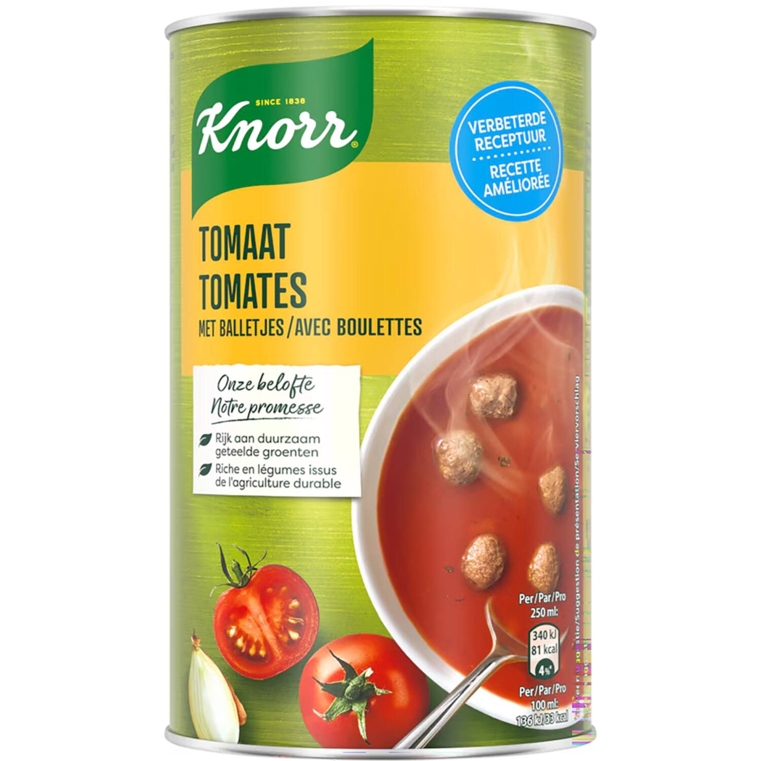 Knorr tomatensoep balletjes 12x515ml