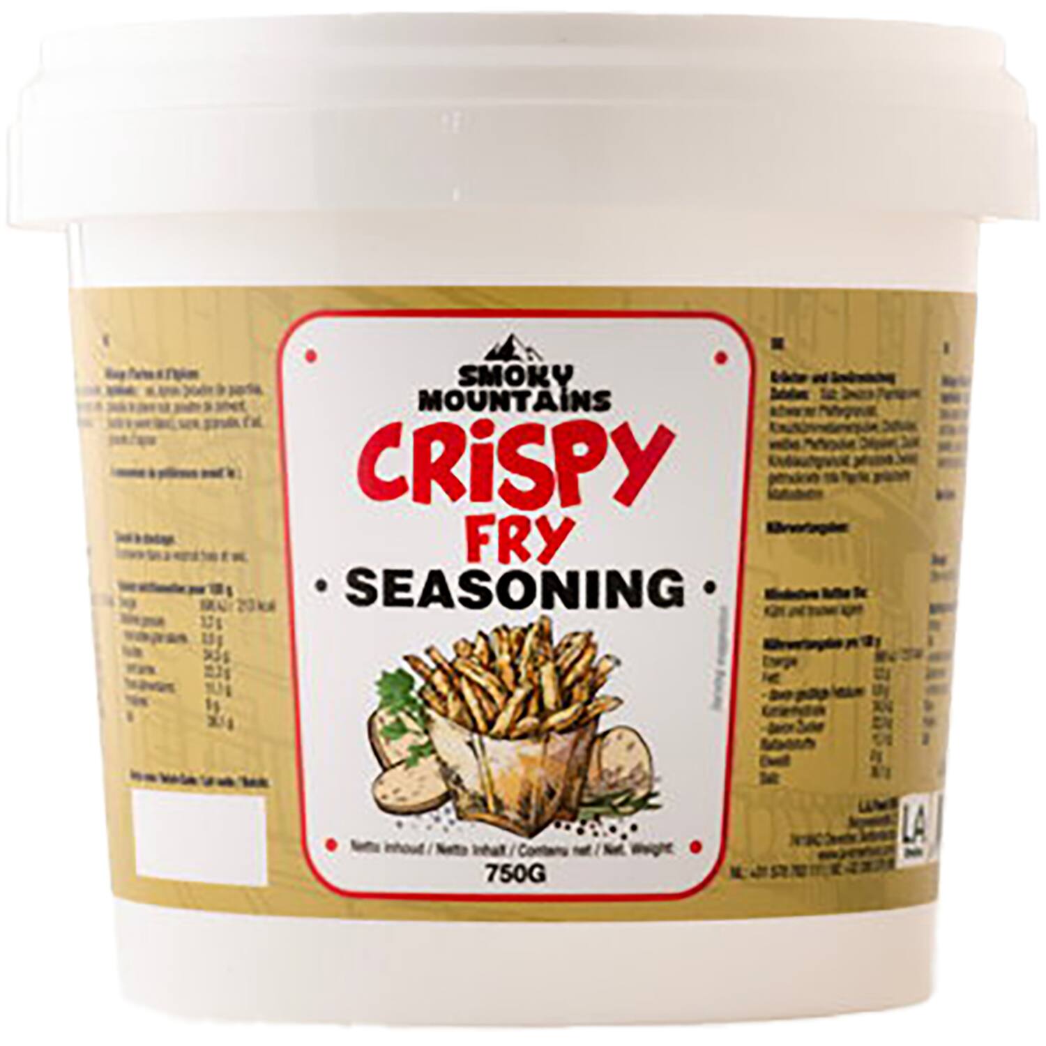 Smoky Mountains Crispy Fry Seasoning 6x750g