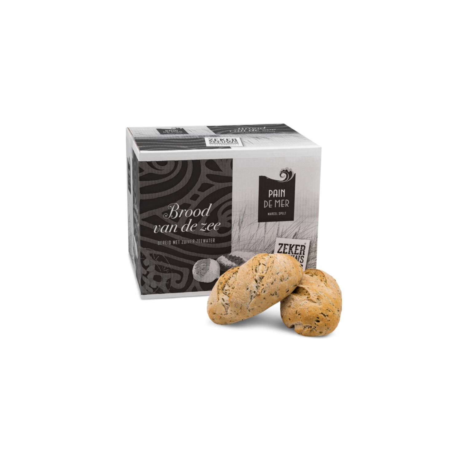 Pain de Mer desembrood zeekraal heel 12x500g