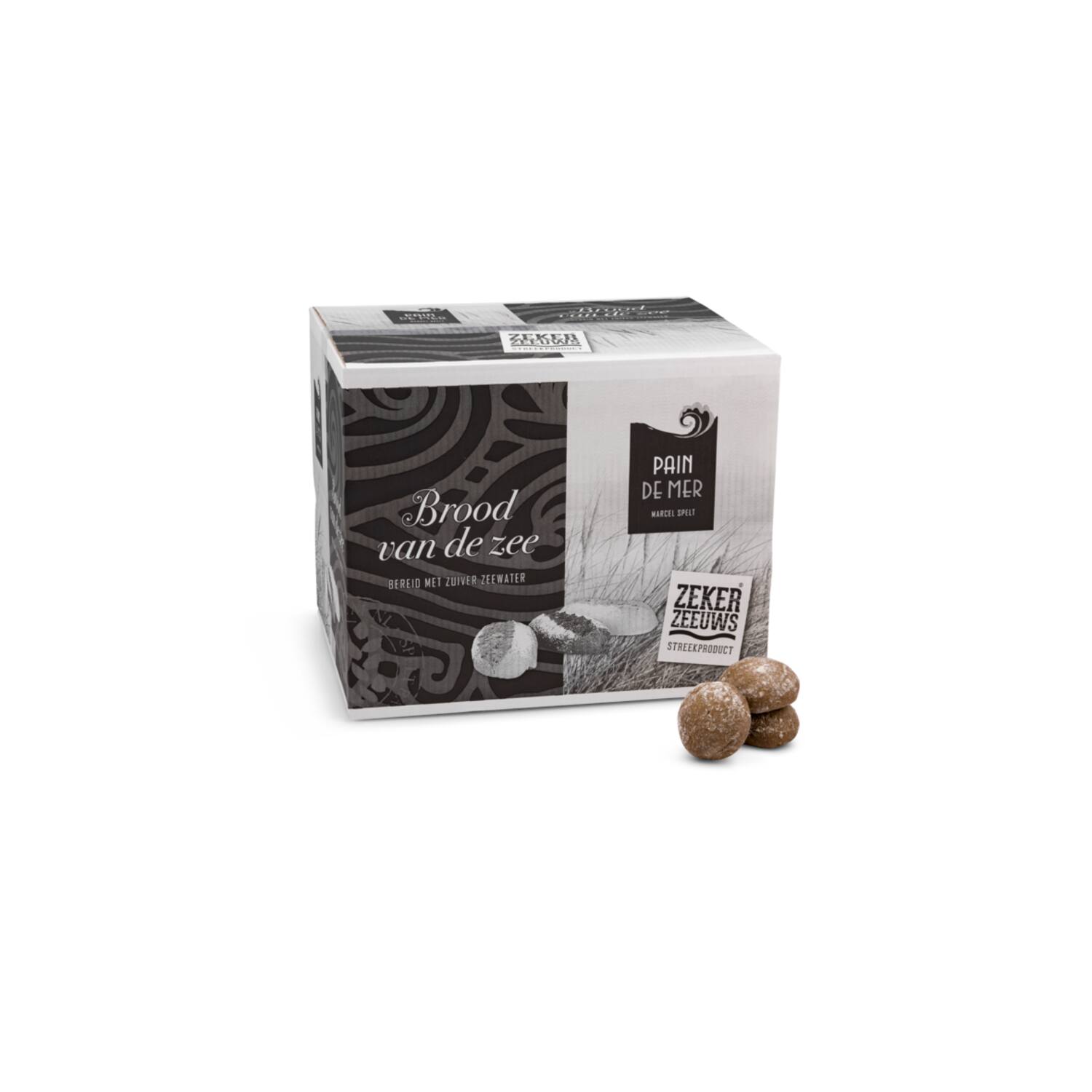 Pain de Mer desembroodje mini donker 150x35g