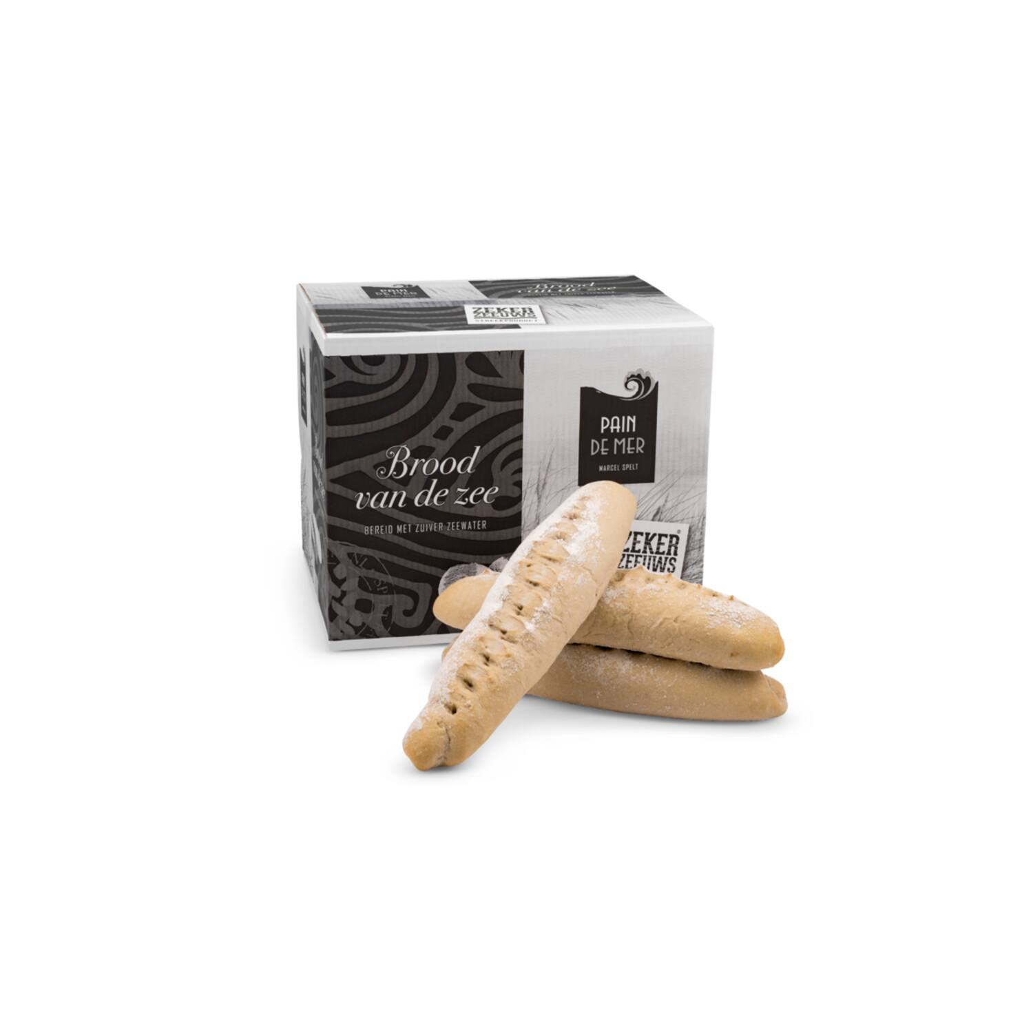 Pain de Mer desemstokbrood baton wit 15x400g