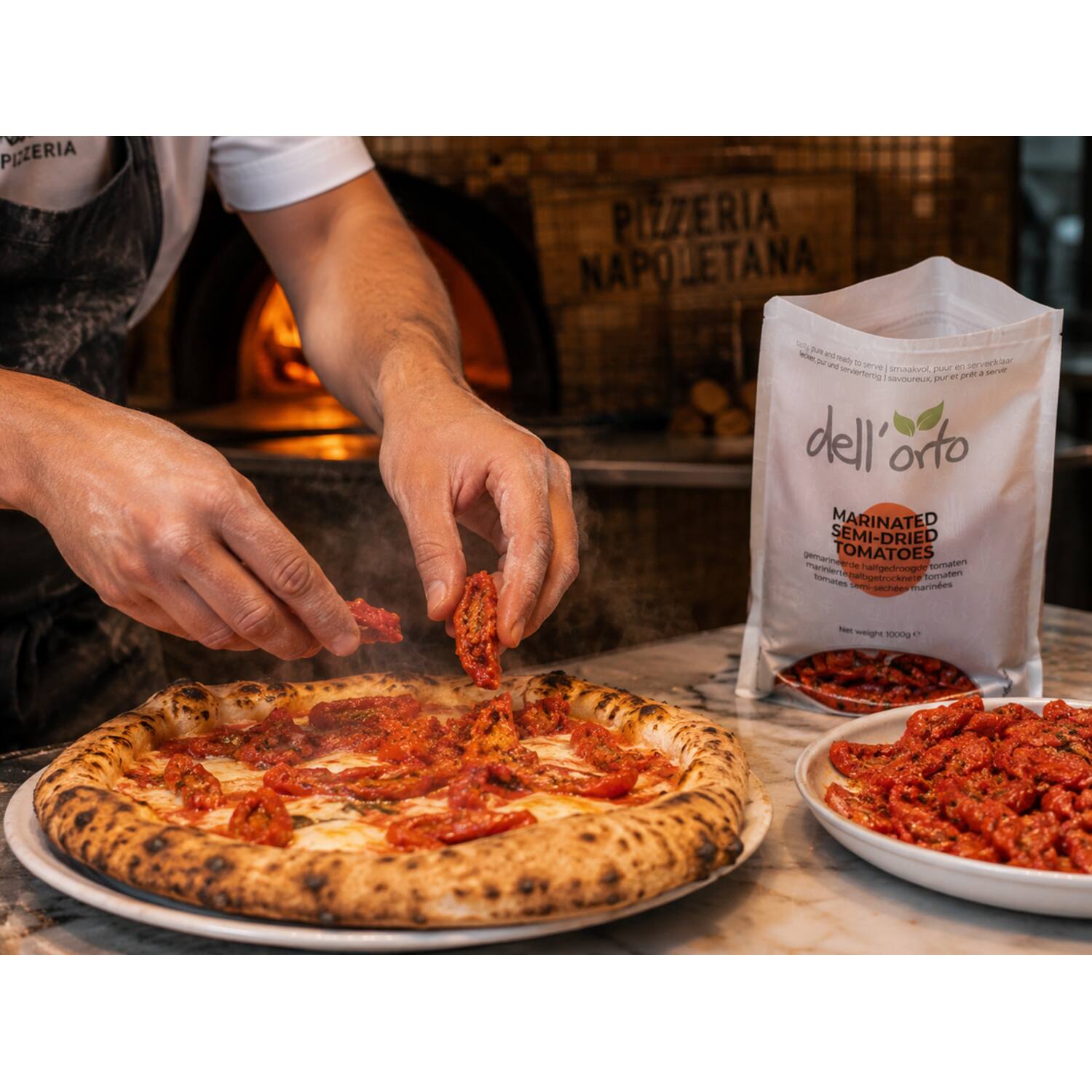 Dell'Orto tomaten half gedroogd 1kg