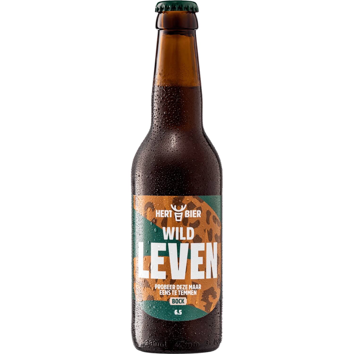 Hert Bier bock Wild Leven 6,5% 24x330ml