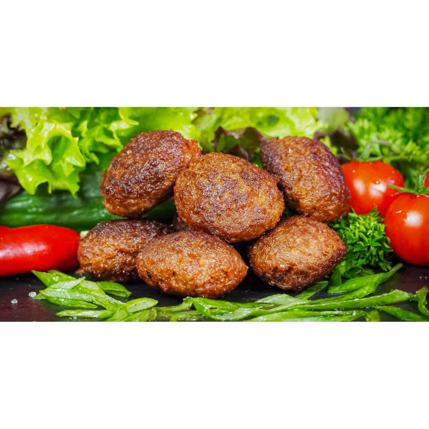 Eat Hybrids HyMEATBALLS 50% rundvlees 50% soja eiwit 60st