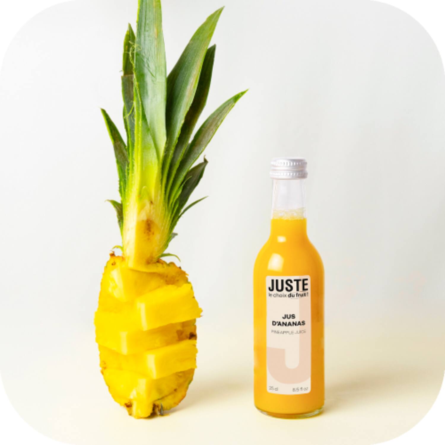 Juste ananassap 12x250ml