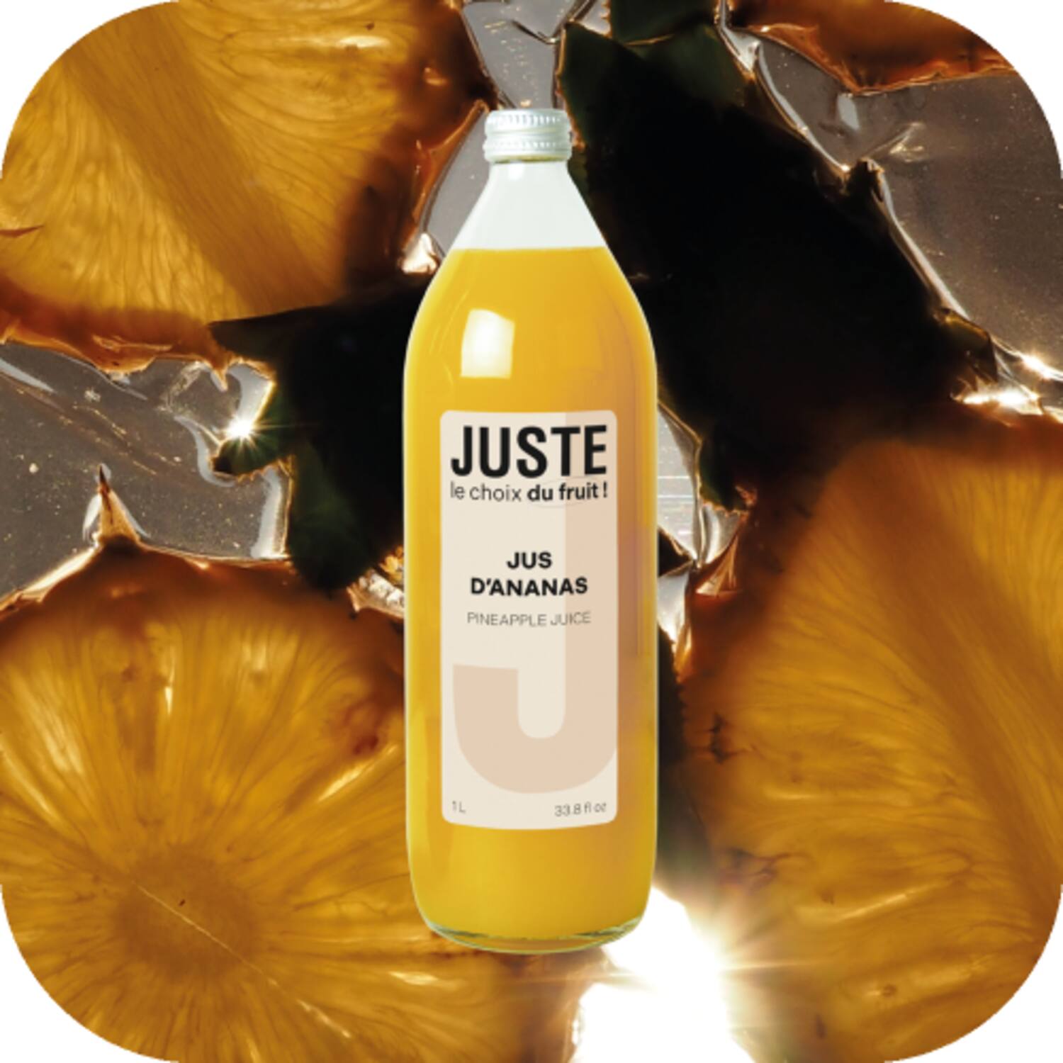 Juste ananassap 6x1l