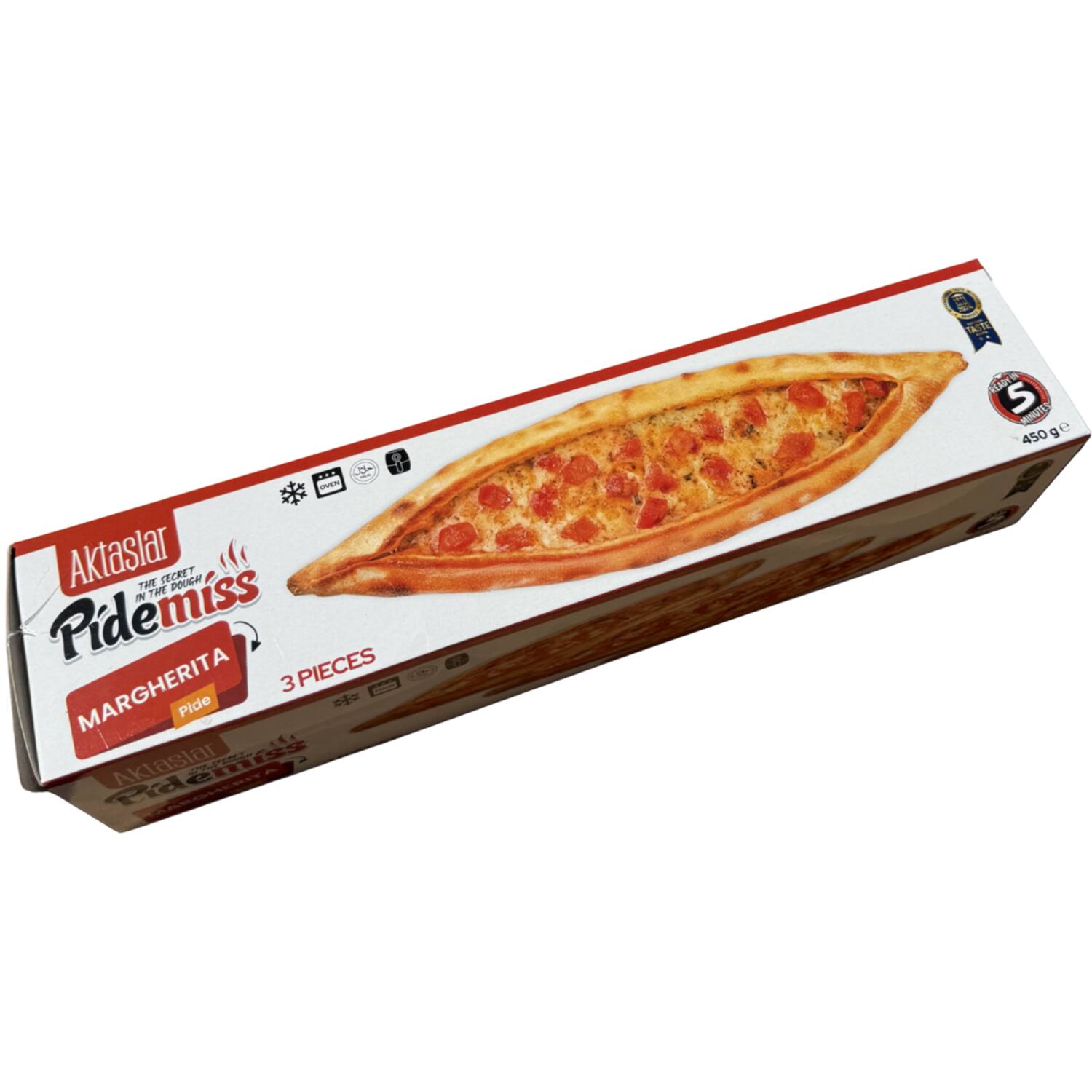 Aktaslar pide kaas-tomaat 12x3st