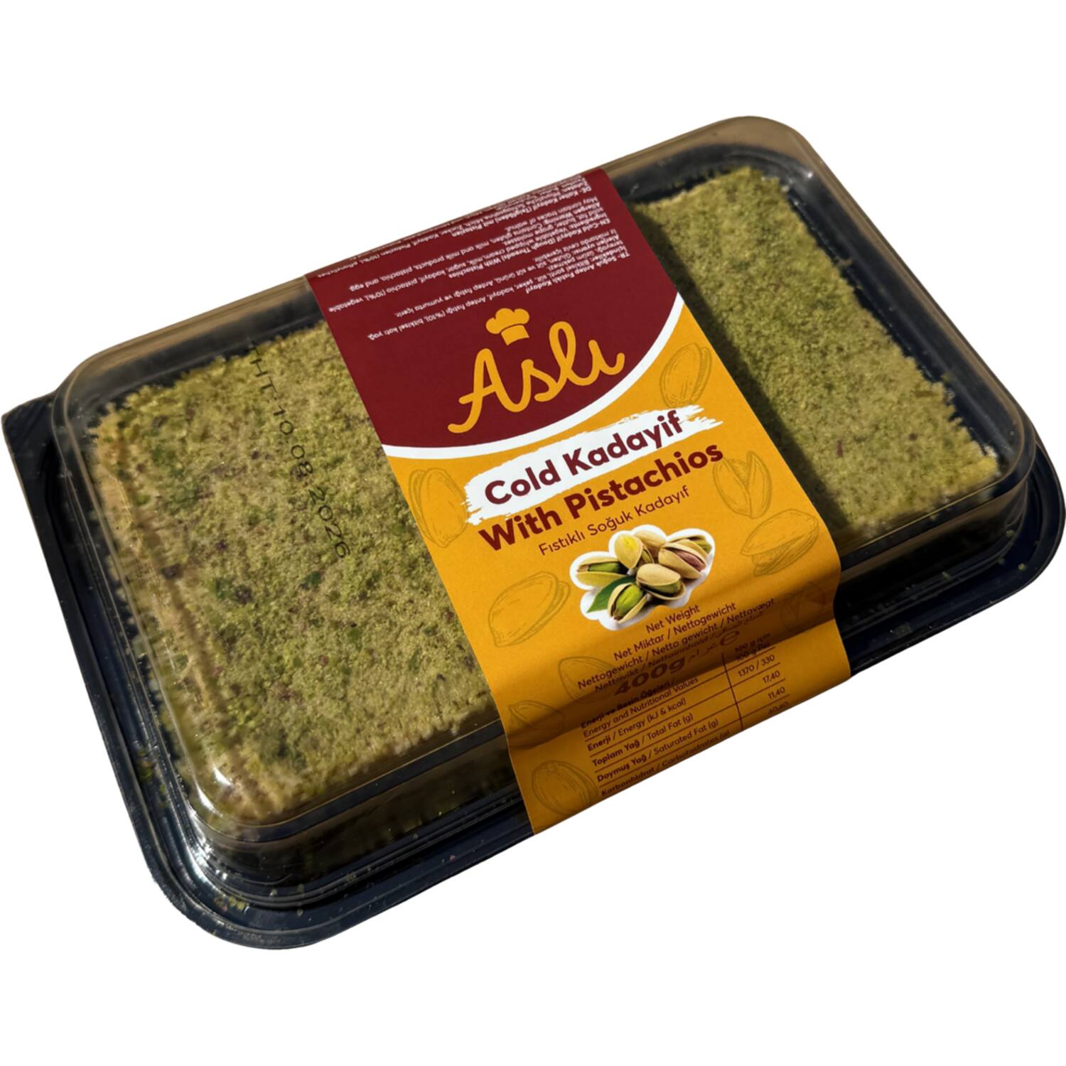 Asli dessert kadayif 8x400g