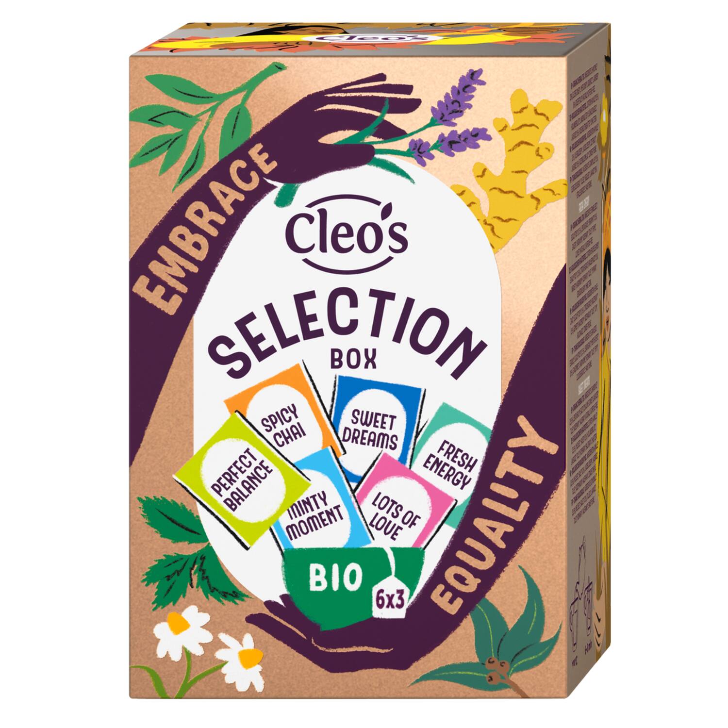 Cleo's thee selection box BIO 5x18x1,5g