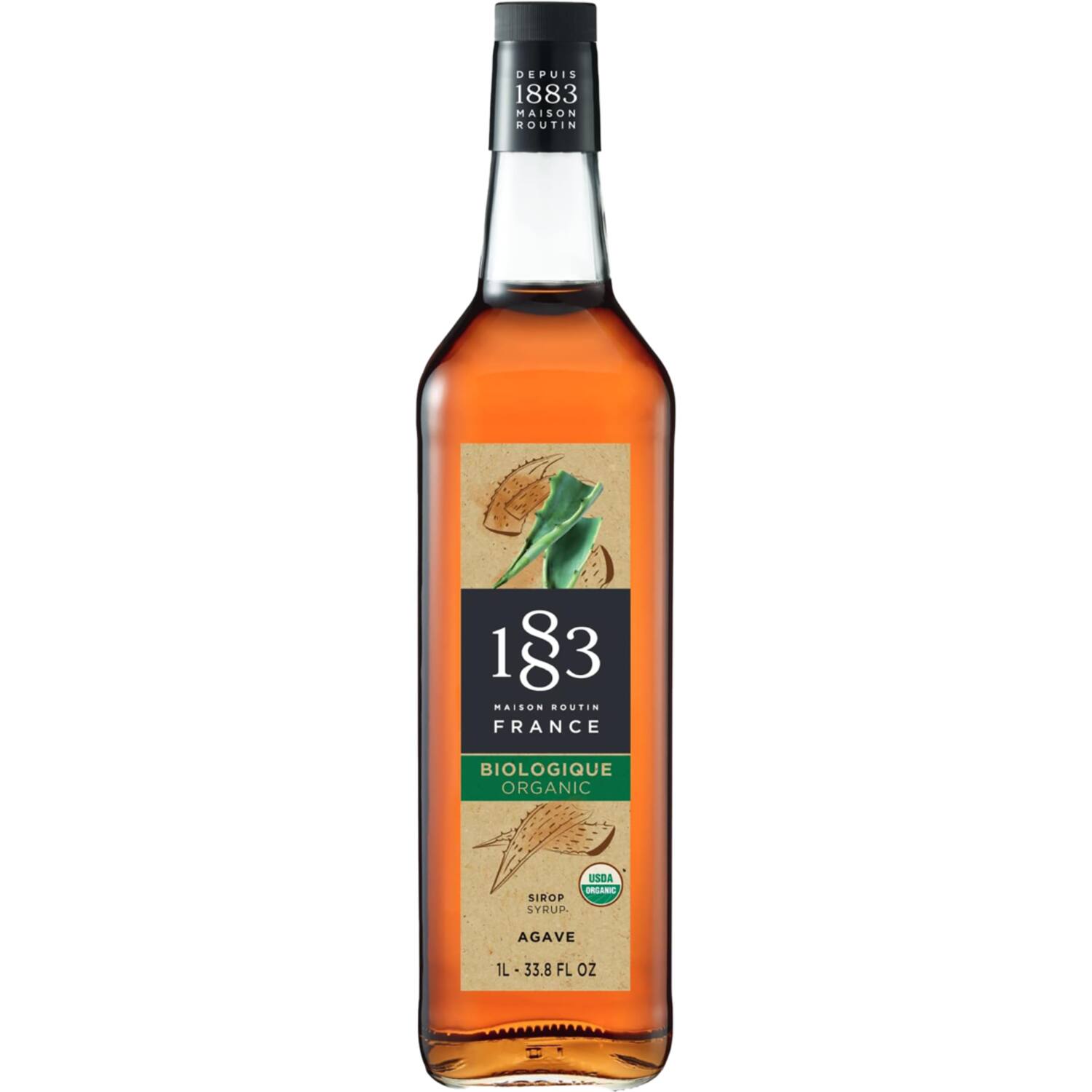 Maison Routin 1883 siroop agave BIO 1l
