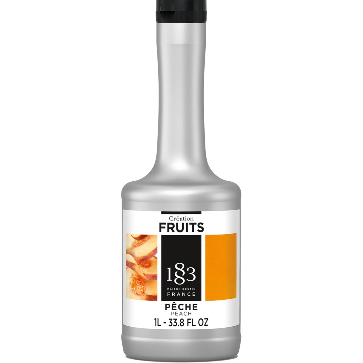 Maison Routin 1883 fruitpuree perzik premium 1L