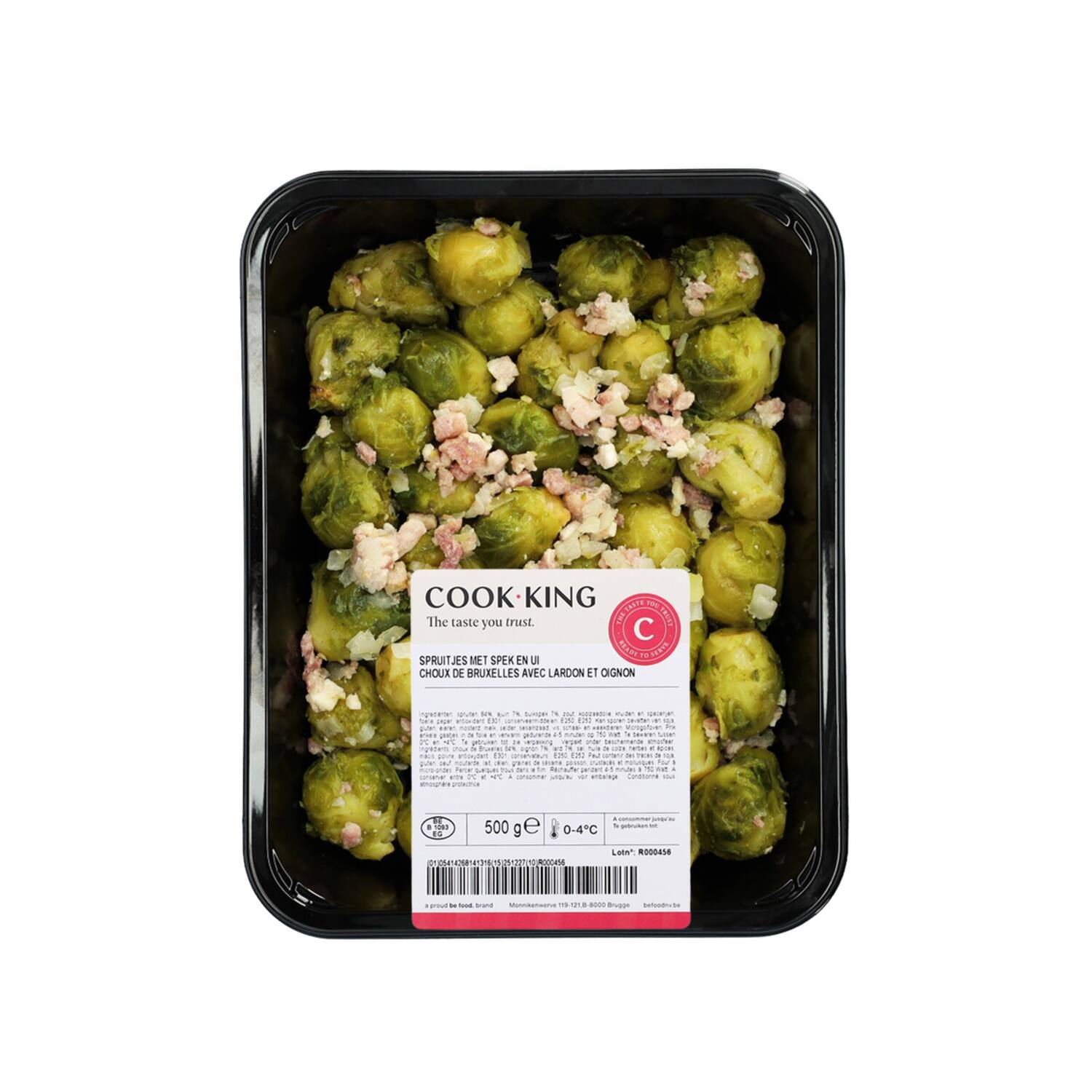 Cookking Spruitjes met spek en ui 2x500g