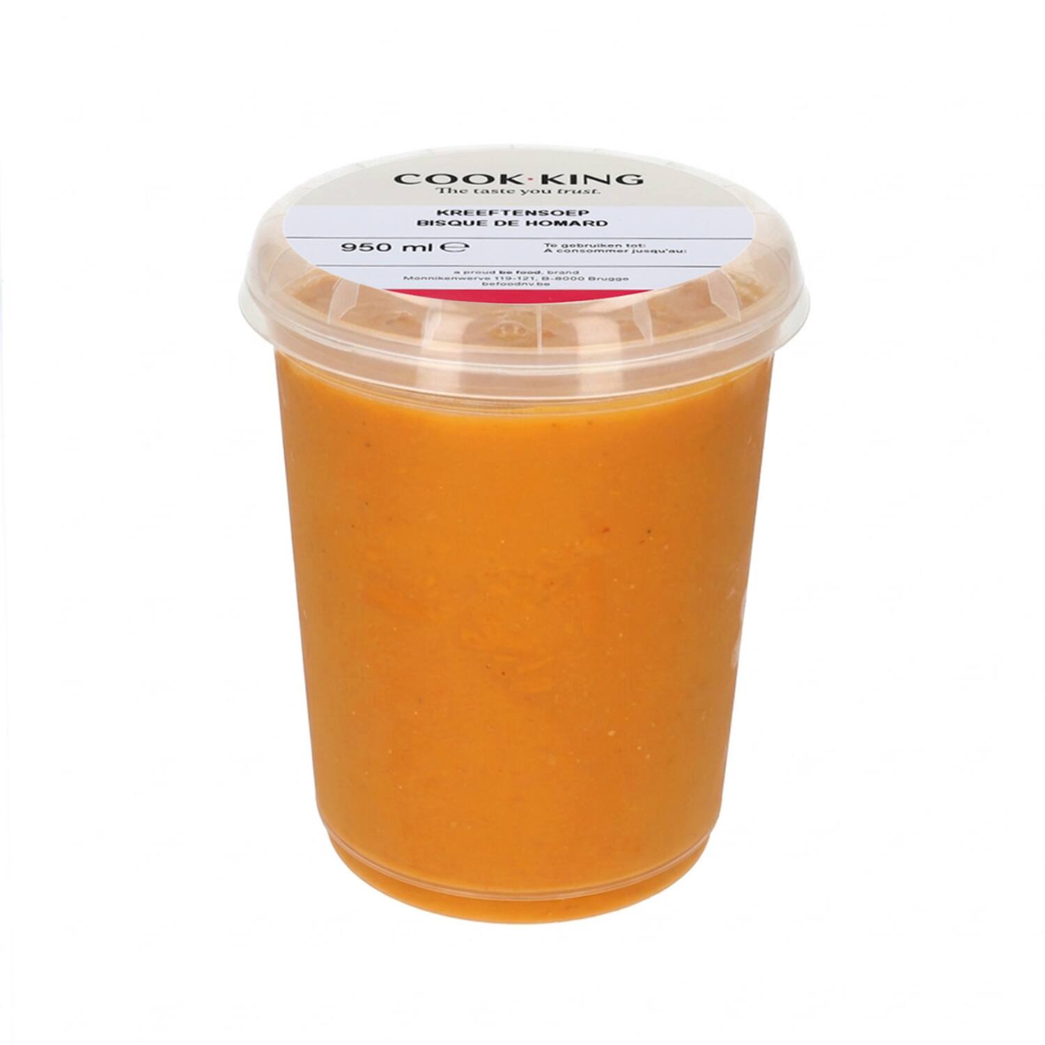 Cookking Cookking Kreeftensoep 950 ml Doos 4 stuks