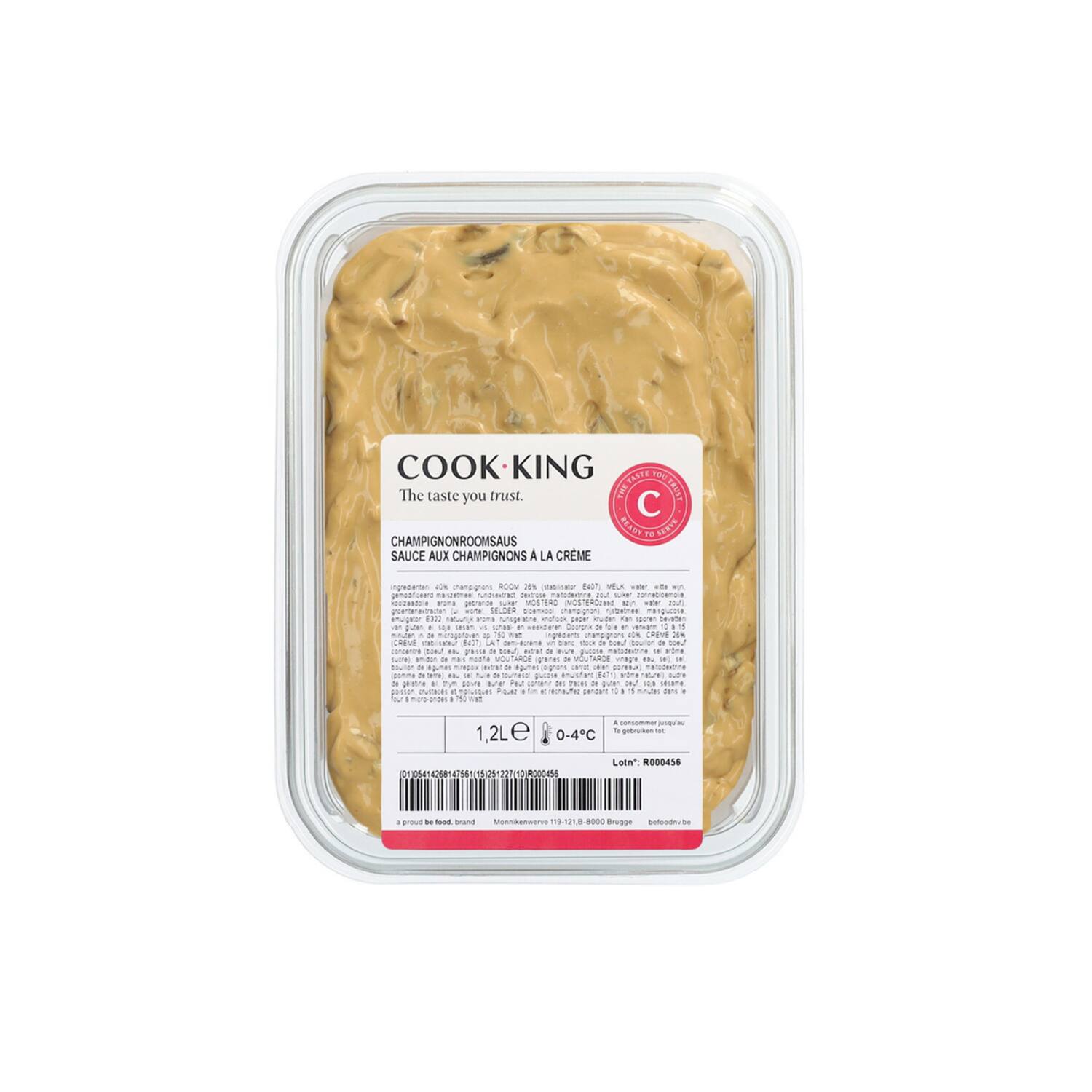 Champignonroomsaus 1,2 L COOKKING