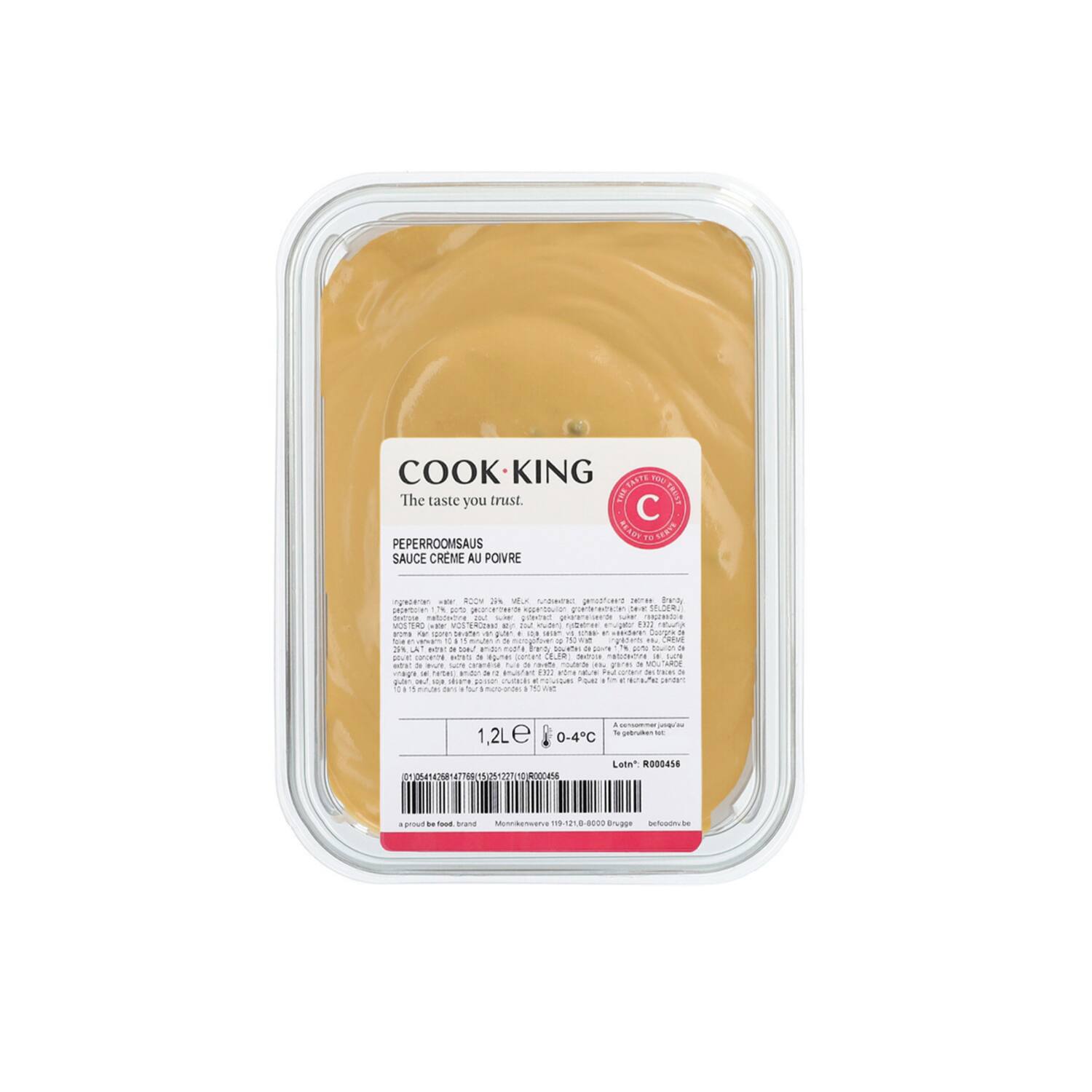 Cookking Peperroomsaus 1,2 l