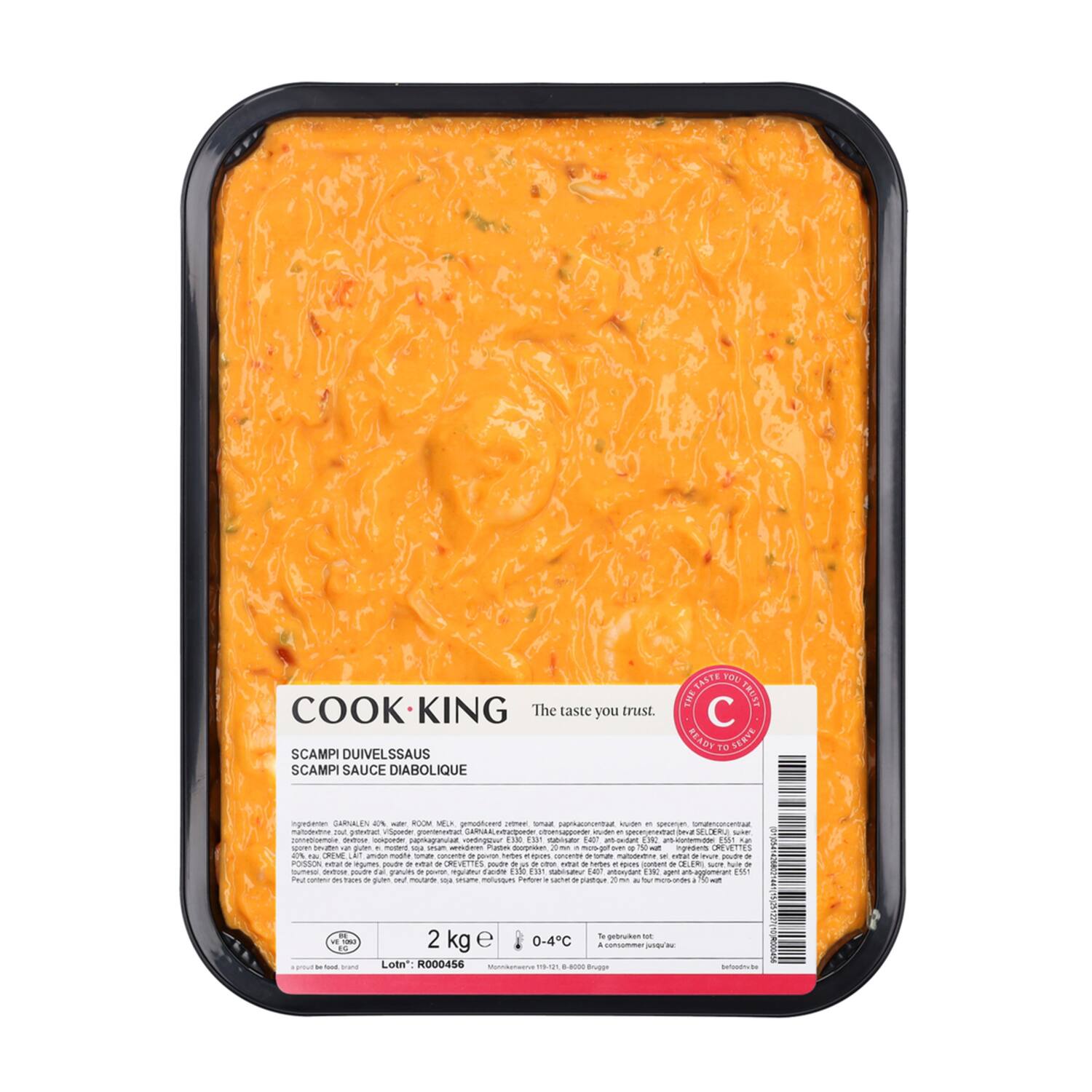 Cookking Scampi in duivelssaus 2kg