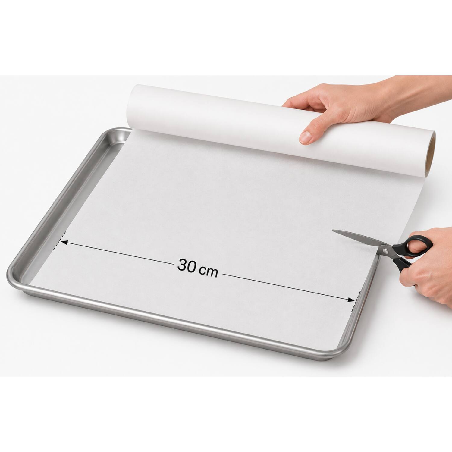 CuisOn. bakpapier 30cmx50m rol 1st