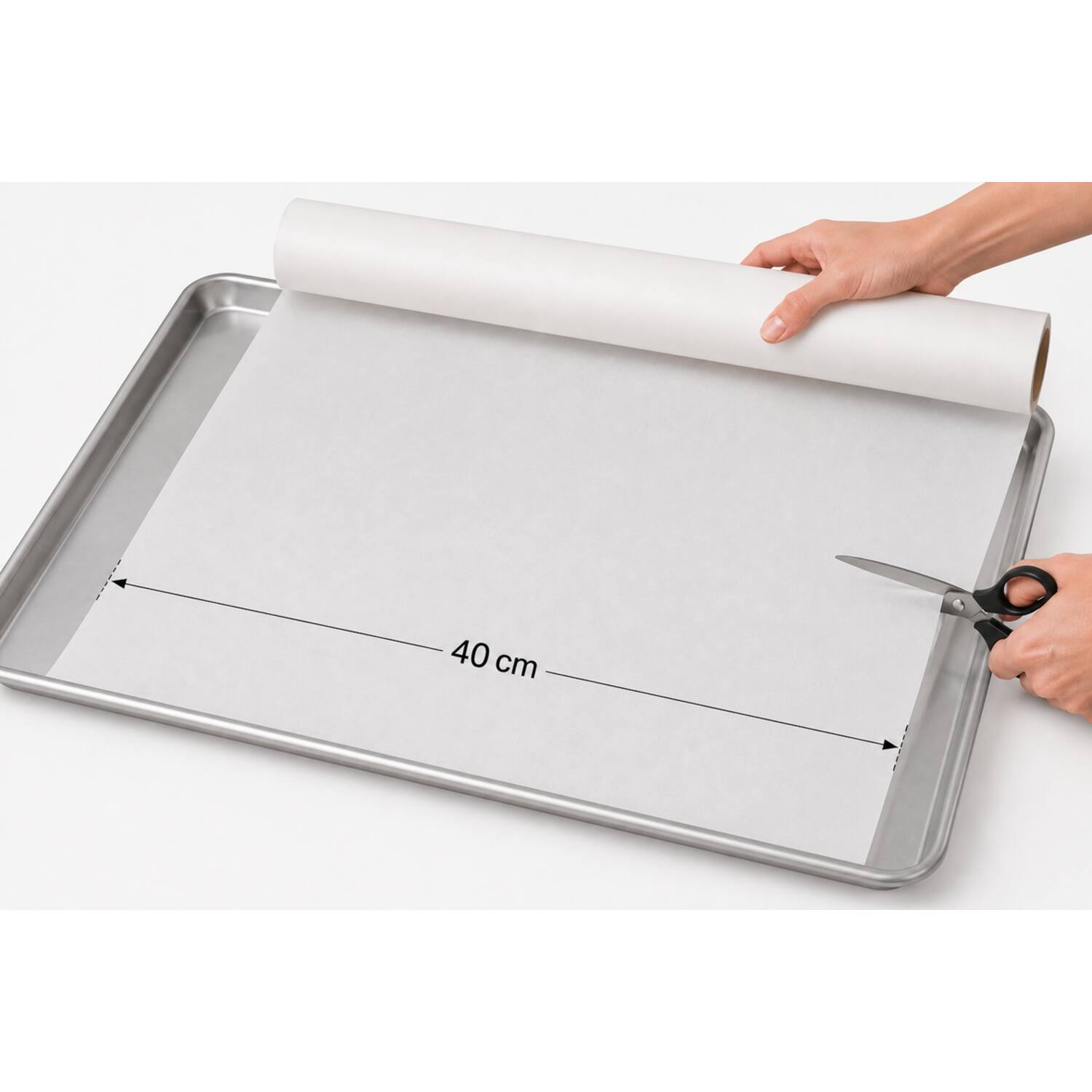 CuisOn. bakpapier 40cmx50m rol 1st