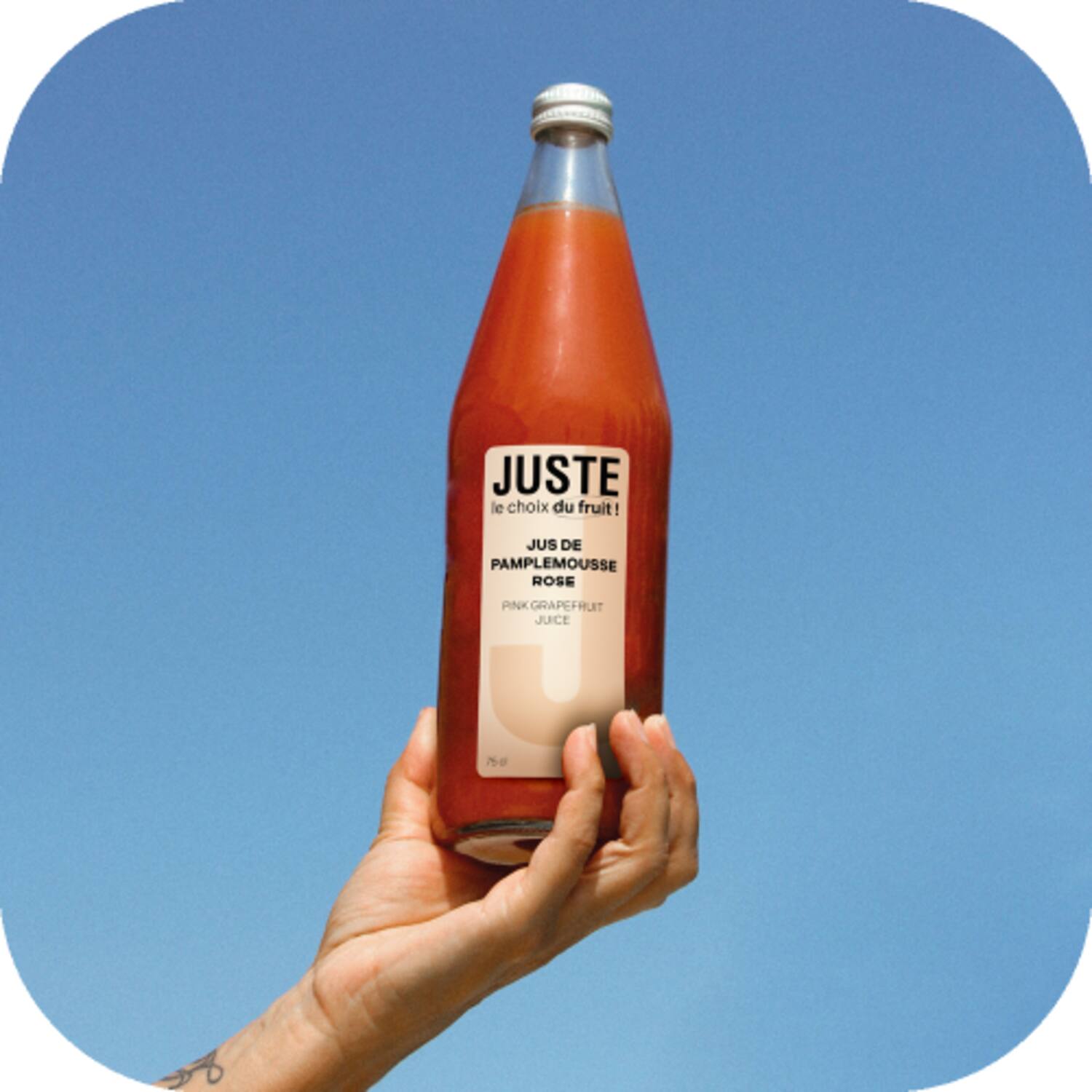 Juste grapefruitsap roze 6x750ml