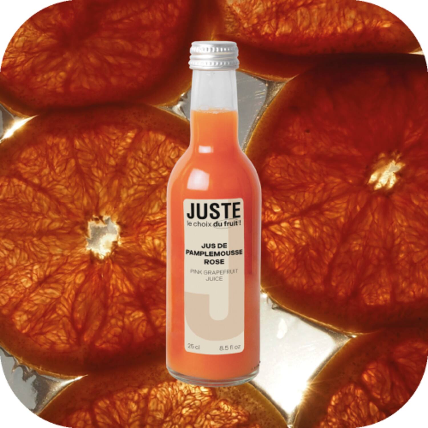 Juste grapefruitsap roze 12x250ml