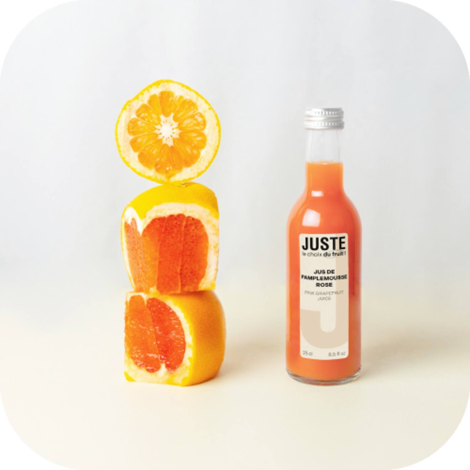 Juste grapefruitsap roze 12x250ml