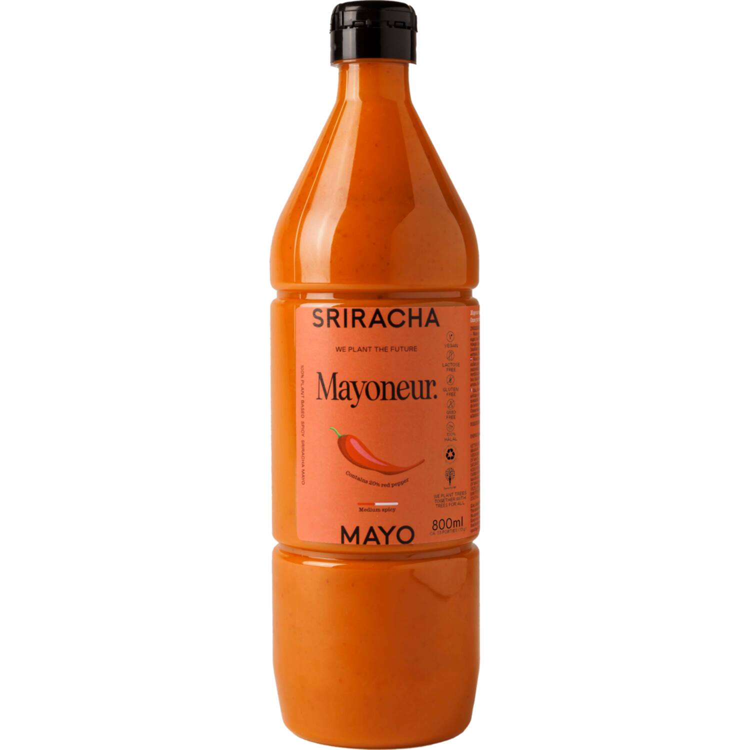 Mayoneur mayonaise spicy truffel 6x800ml