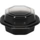 Plastic Bak Octaview zwart nr 0866 -118x60mm 200cc
