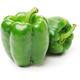 Smink paprika's groen 1kg